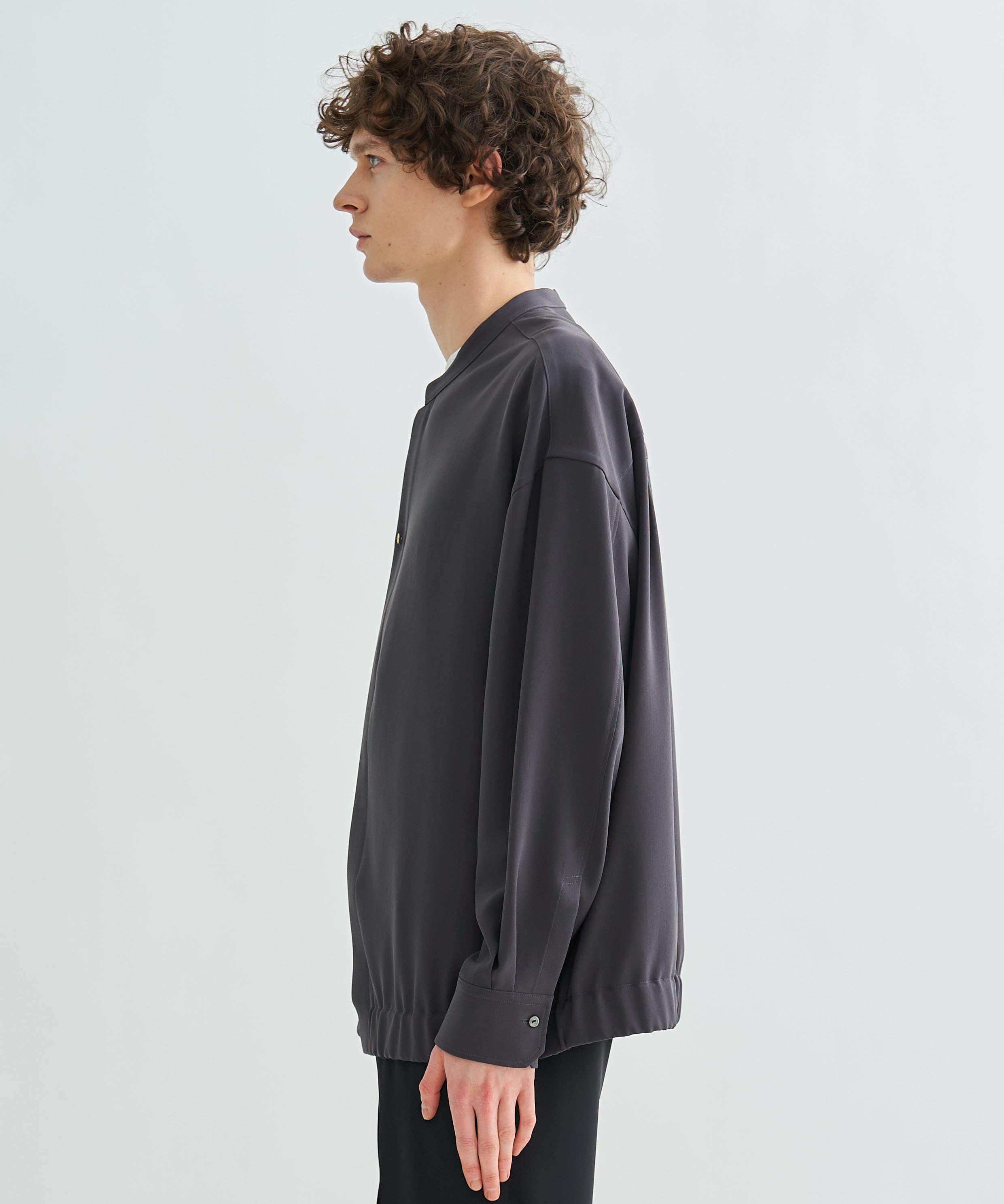 Bnad Collar Shirt Blouson｜CULLNI