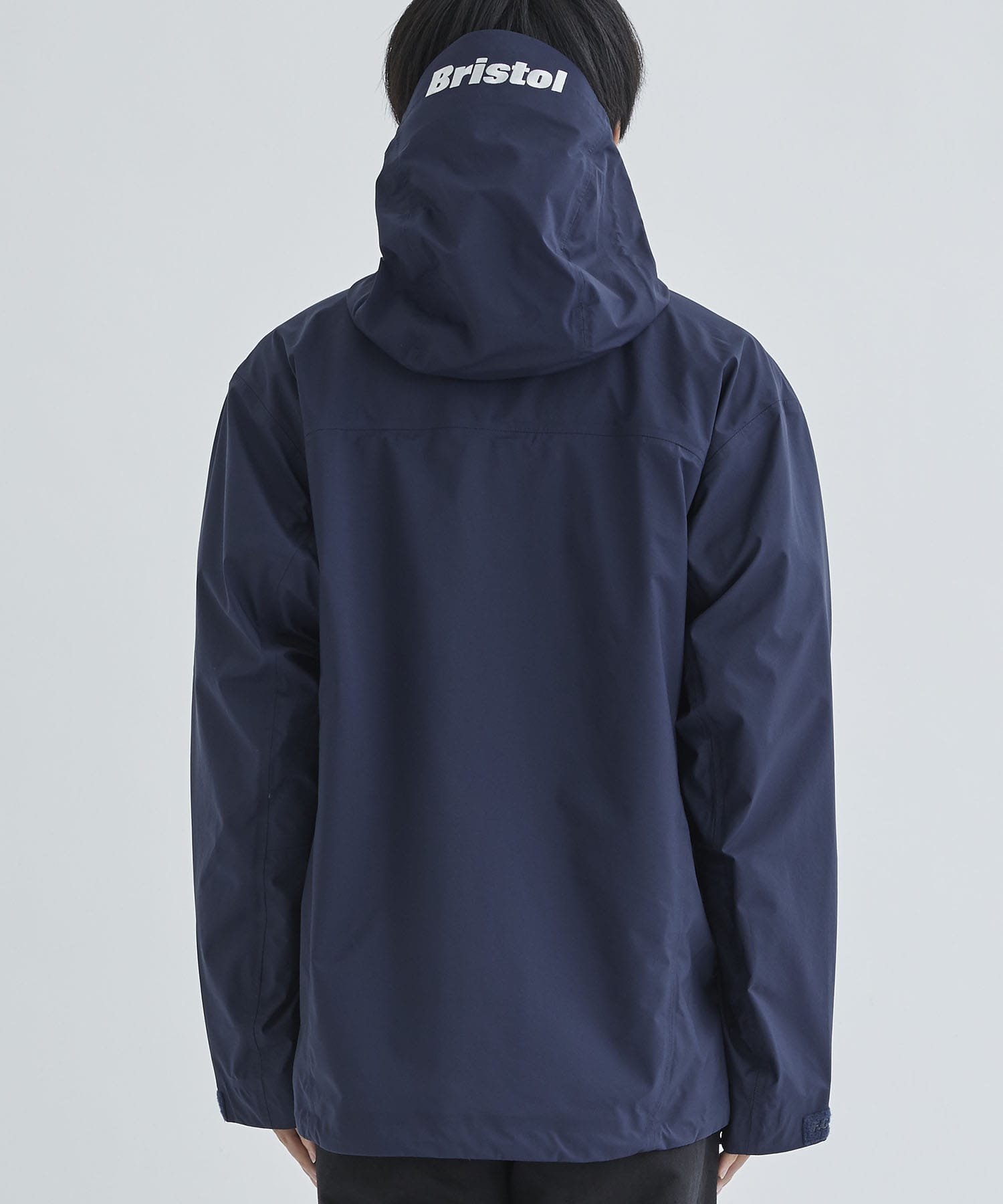 F.C.R.B. 3LAYER WARM UP JACKET NAVY/L