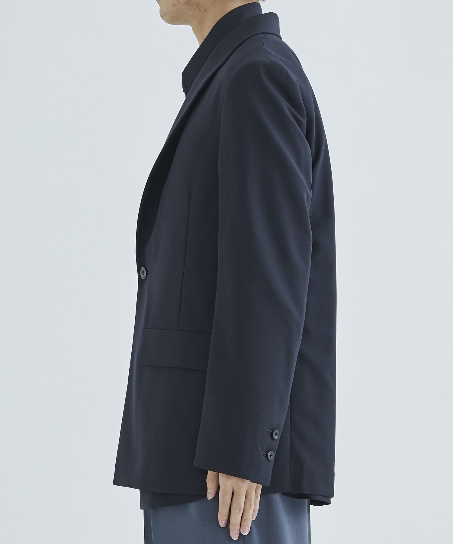 MODIFIED SHAWL COLLAR JACKET | IRENISA