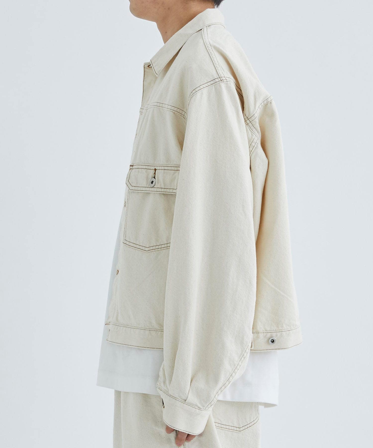 Organic cotton denim jacket TTT MSW