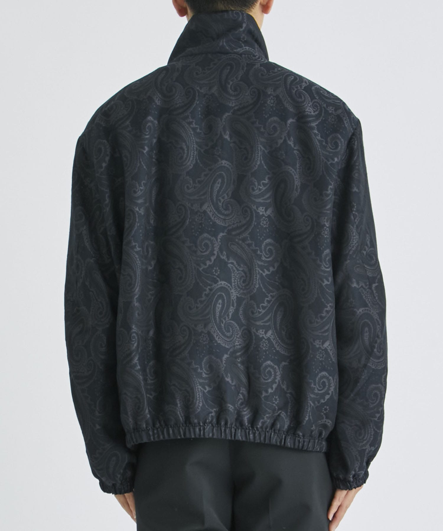 Track jacket - Paisley jacquard