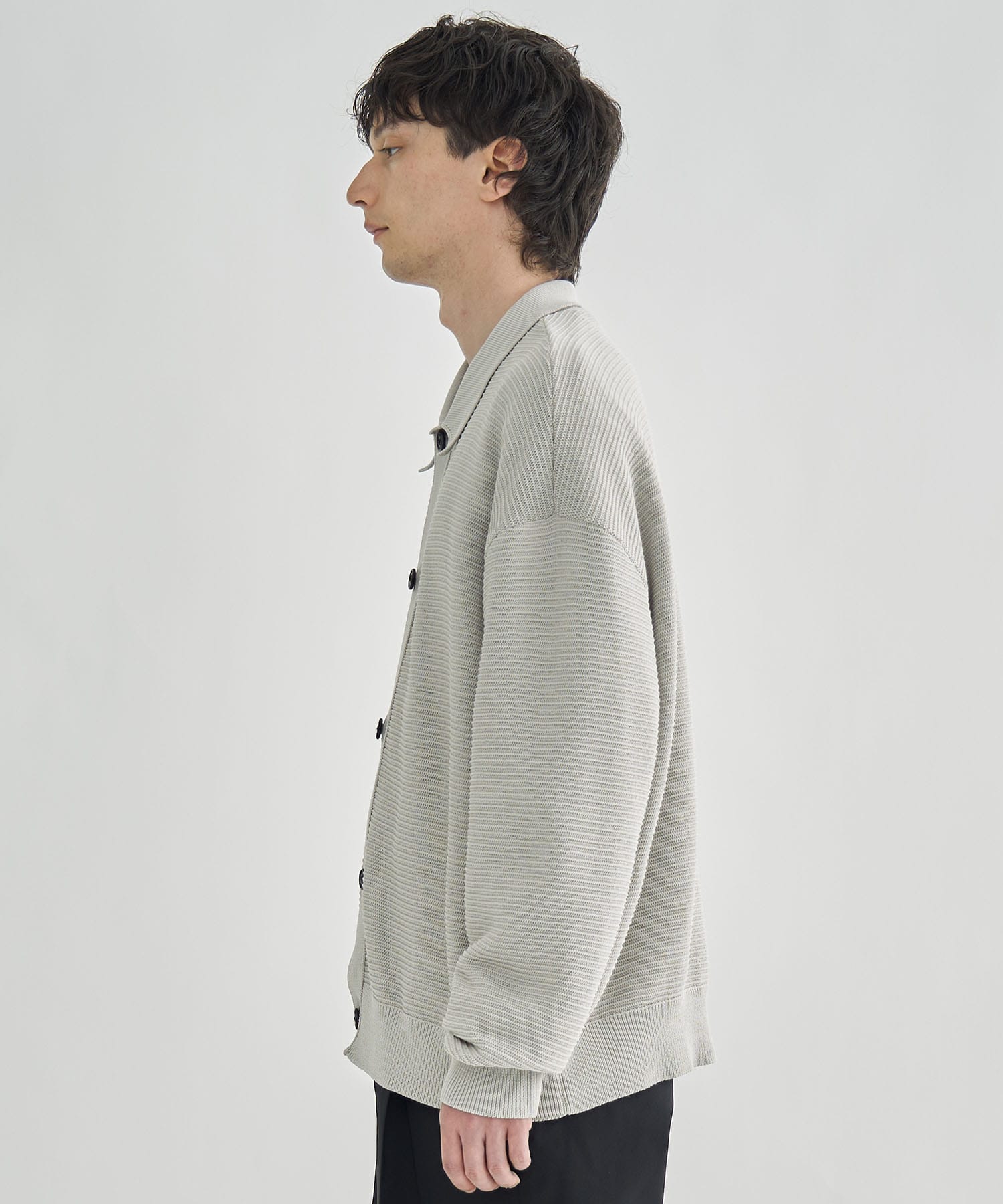 <CITY>ポロカーディガン STUDIOUS
