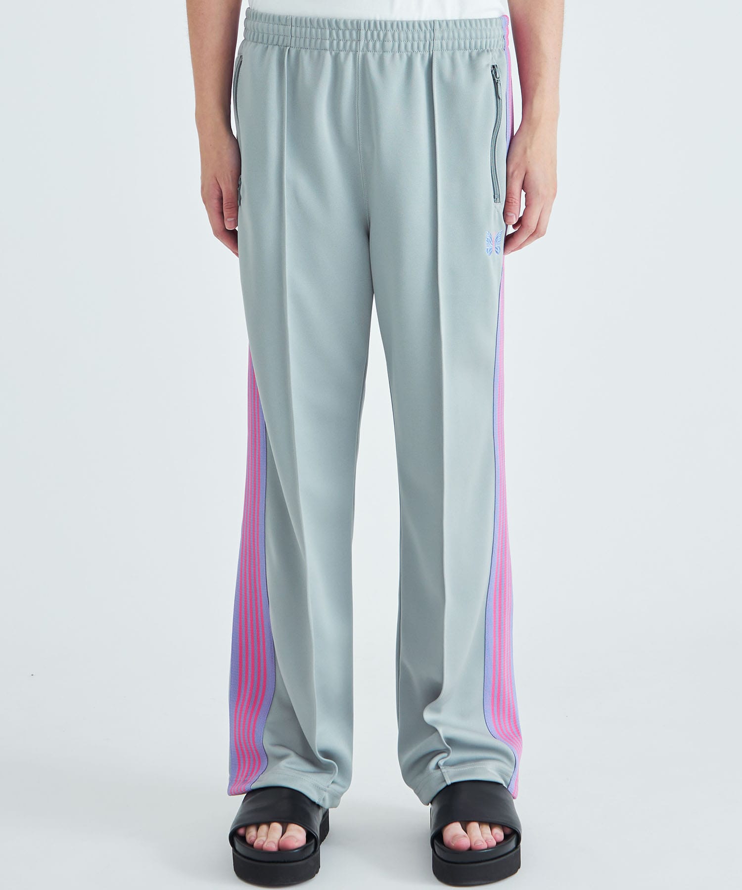 オンラインストア販売好調 NEEDLES TRACK PANT - POLY SMOOTH 別注