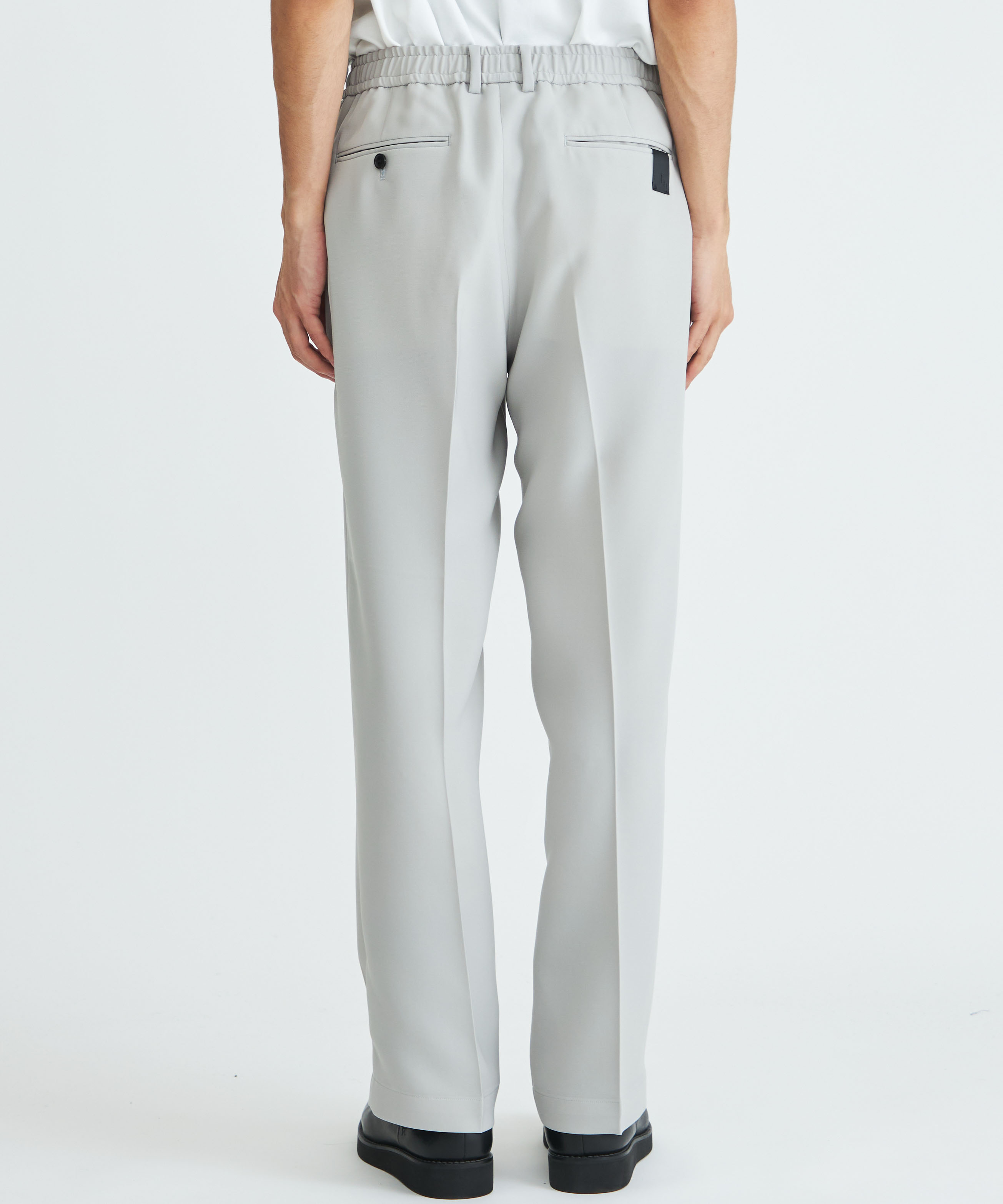 WIDE TAPERED EASY SLACKS