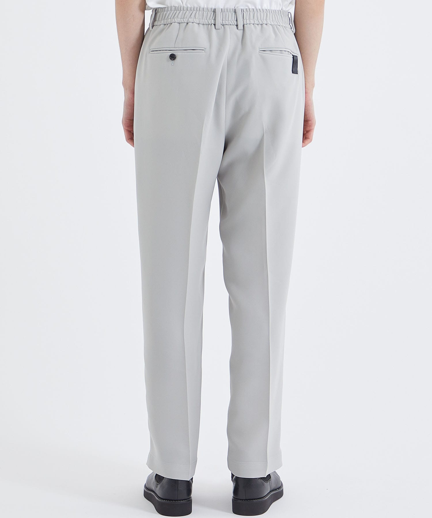 WIDE TAPERED EASY SLACKS サイズ 定価以下