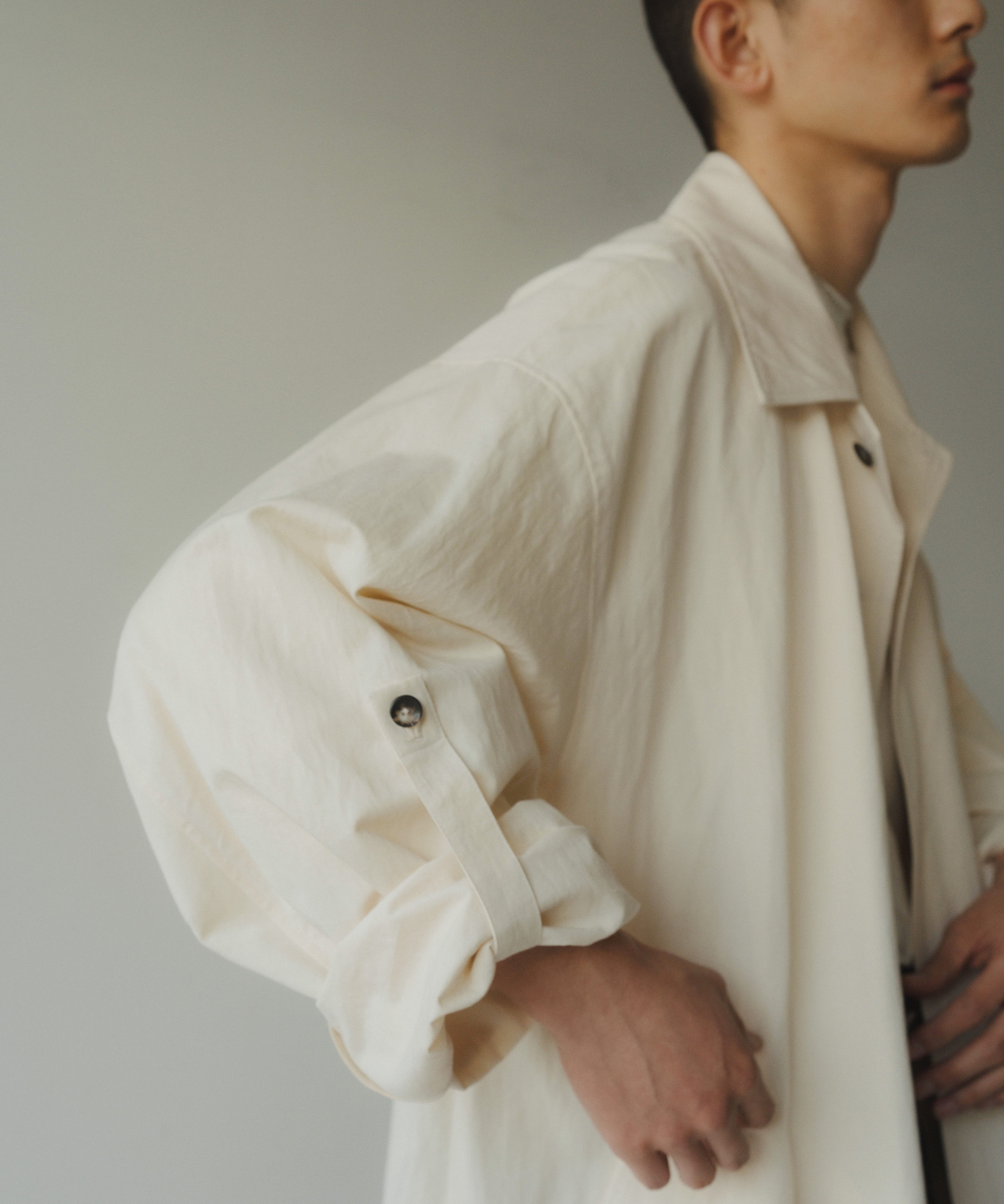 high end- washer long soutien collar coat｜Knuth Marf