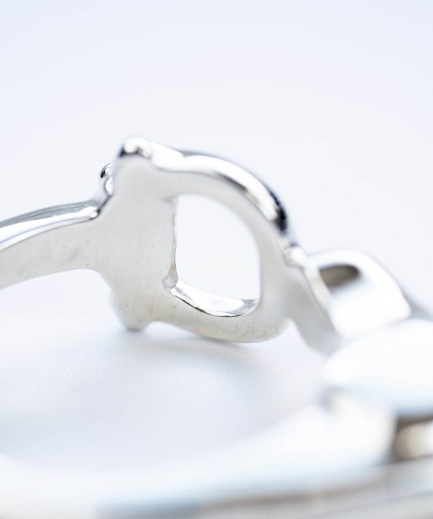 R-080 Horse ring (horse bit) WAKAN SILVER SMITH