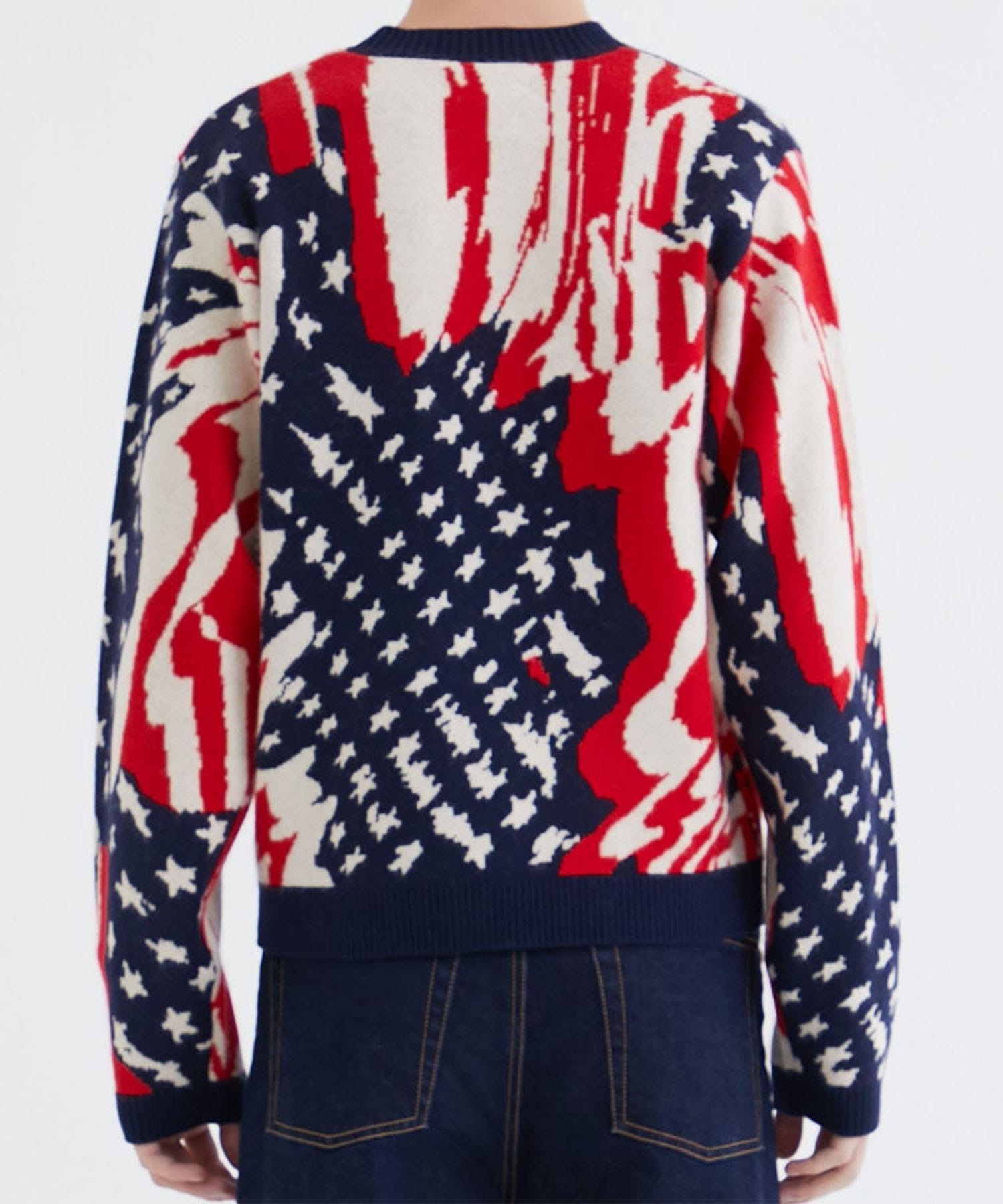 MARBLE FLAG SWEATER｜MASU