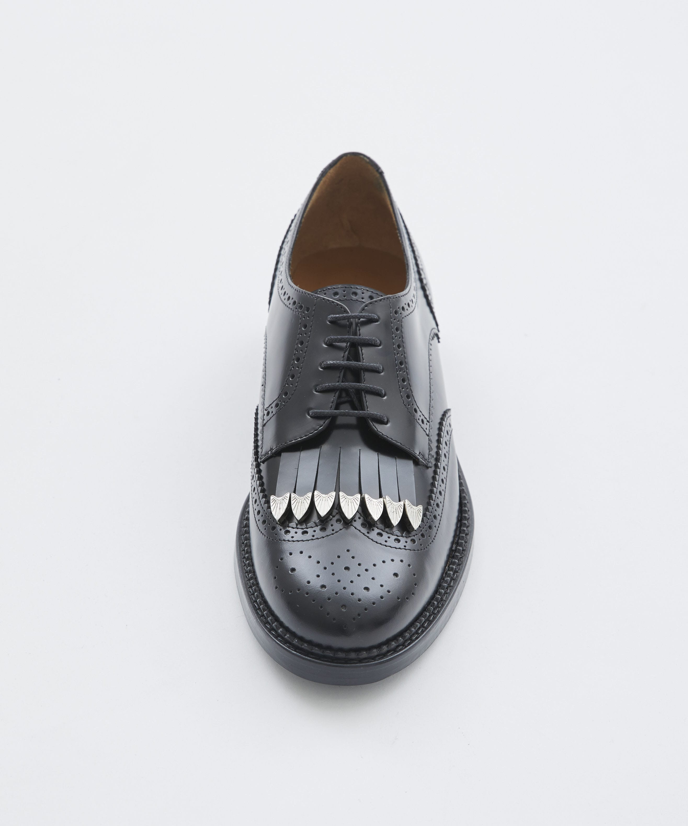 WING TIP SHOES BLACK PIOLIDO | TOGA VIRILIS