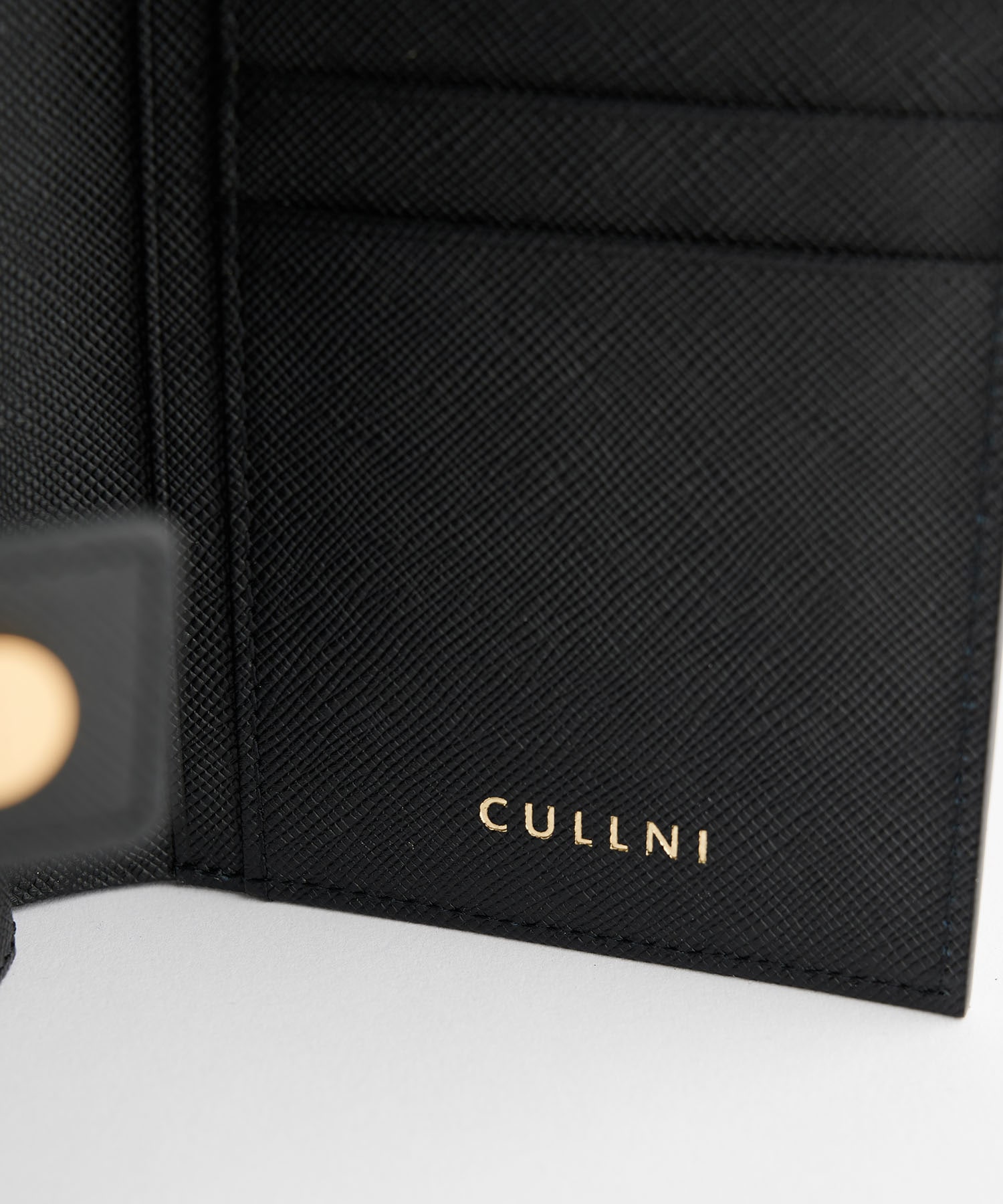 Leather Combination wallet With A Clasp CULLNI