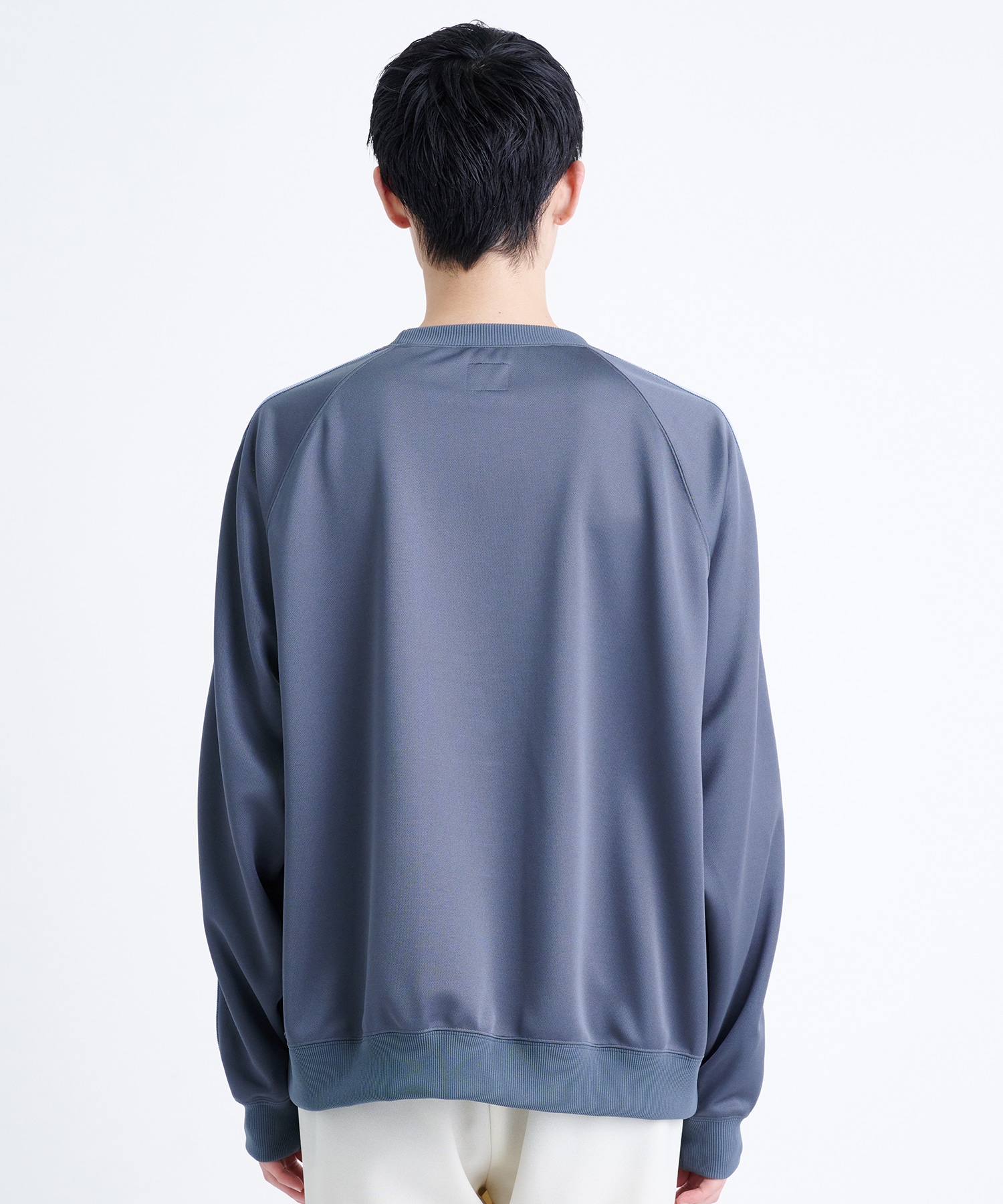 別注>Track Crew Neck Shirt - Poly Smooth｜NEEDLES