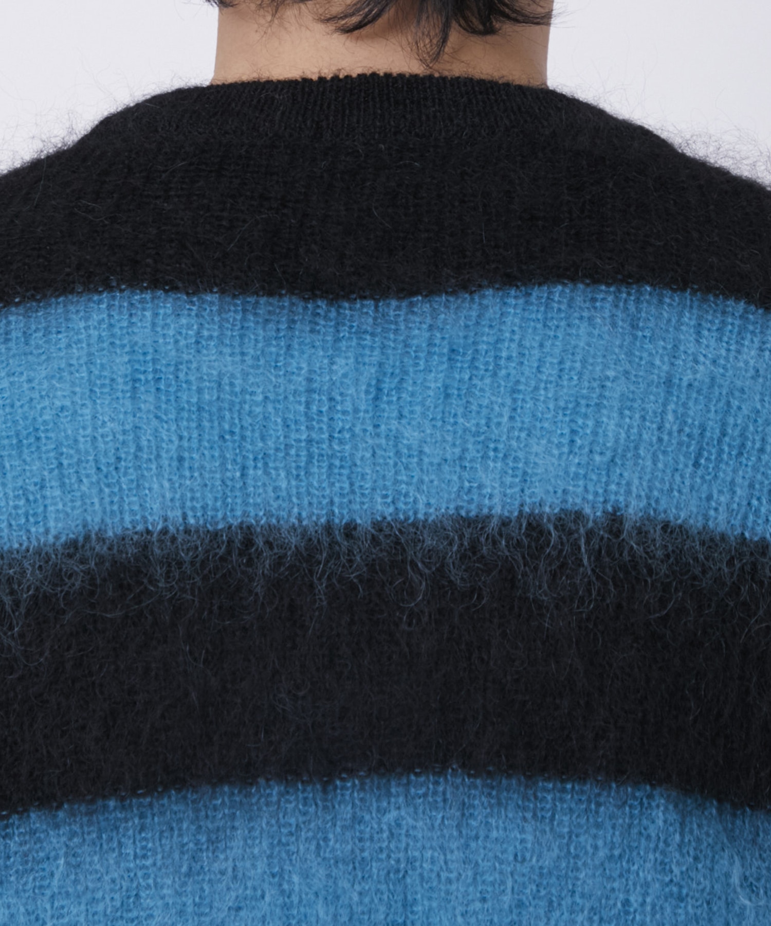 MOHAIR BORDER KNIT KIDILL