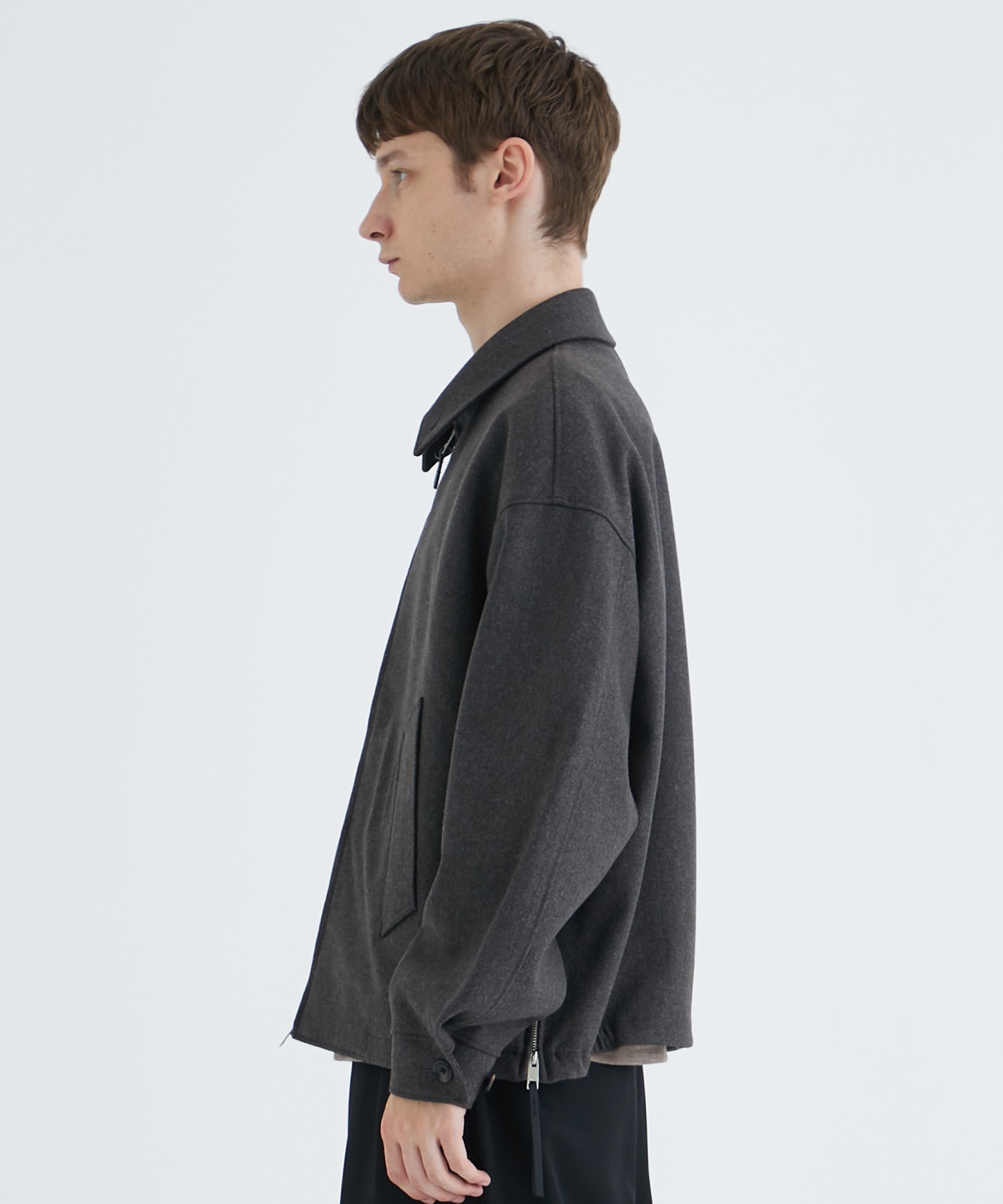 THE RERACS BALCOLLAR HARRINGTON JACKET-