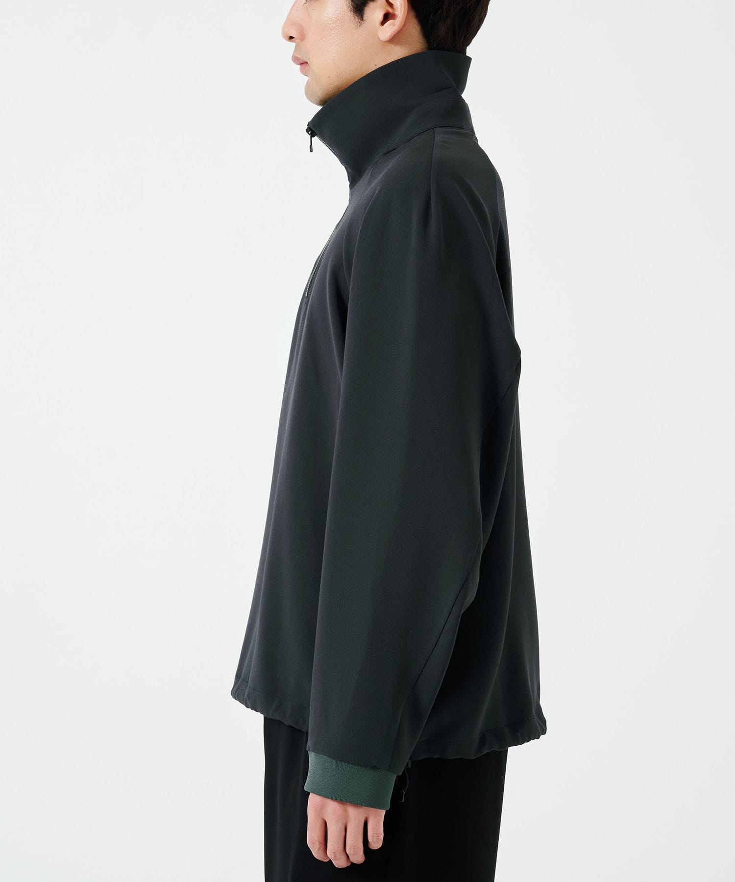 ESSENTIAL HALF ZIP SWEAT SHIRTS STUDIOUS