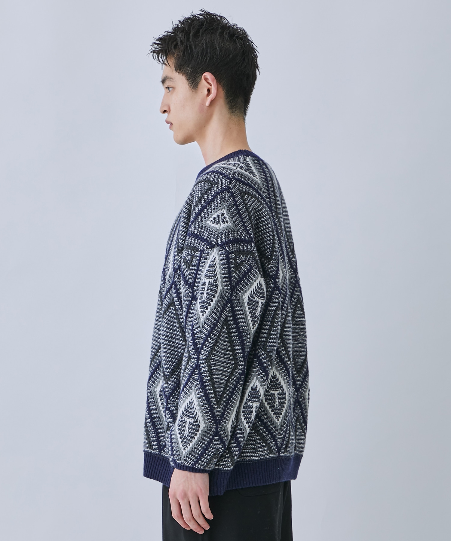 Diamond pull over knit TTT MSW