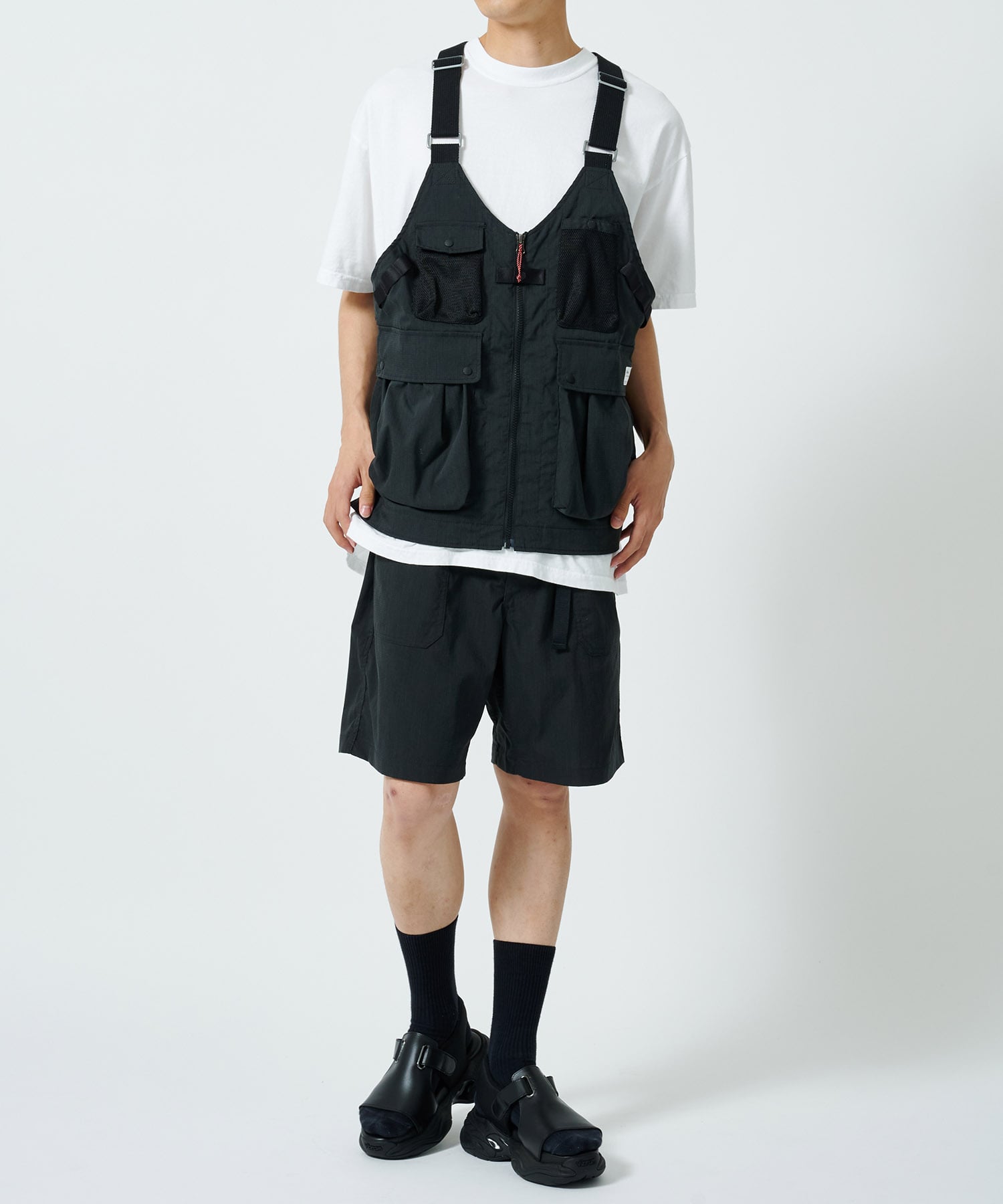 TAKIBI RIPSTOP FIELD VEST NANGA