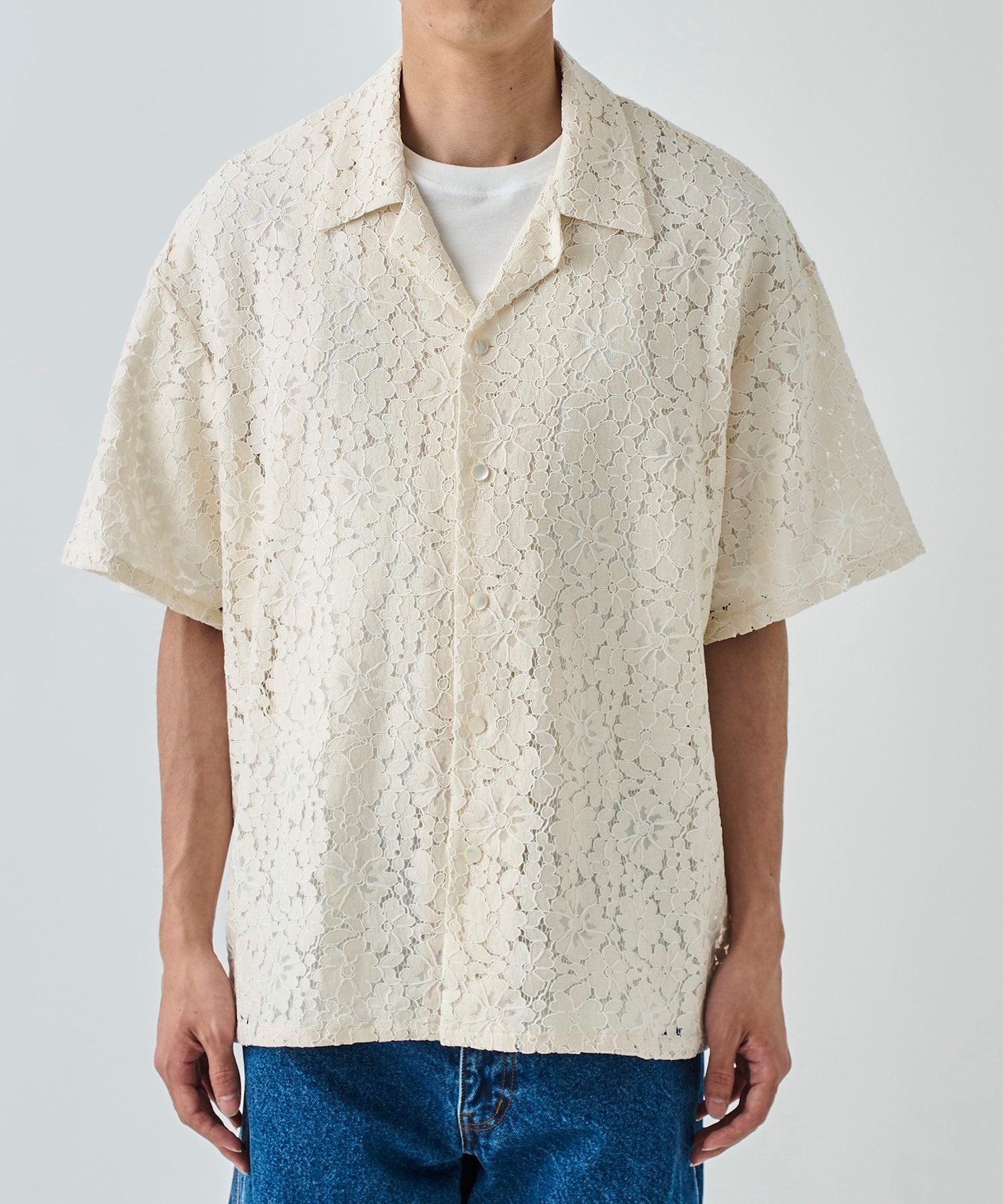 Aloha shirt-Flower lace superNova.