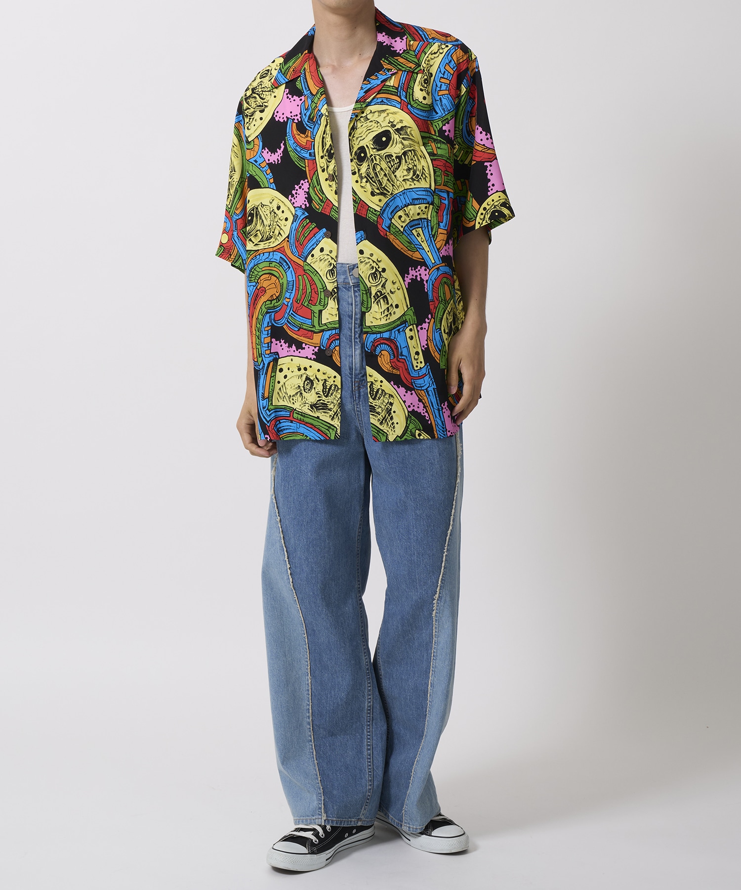 HAWAIIAN SHIRT S/S ( TYPE-5 ) WACKO MARIA