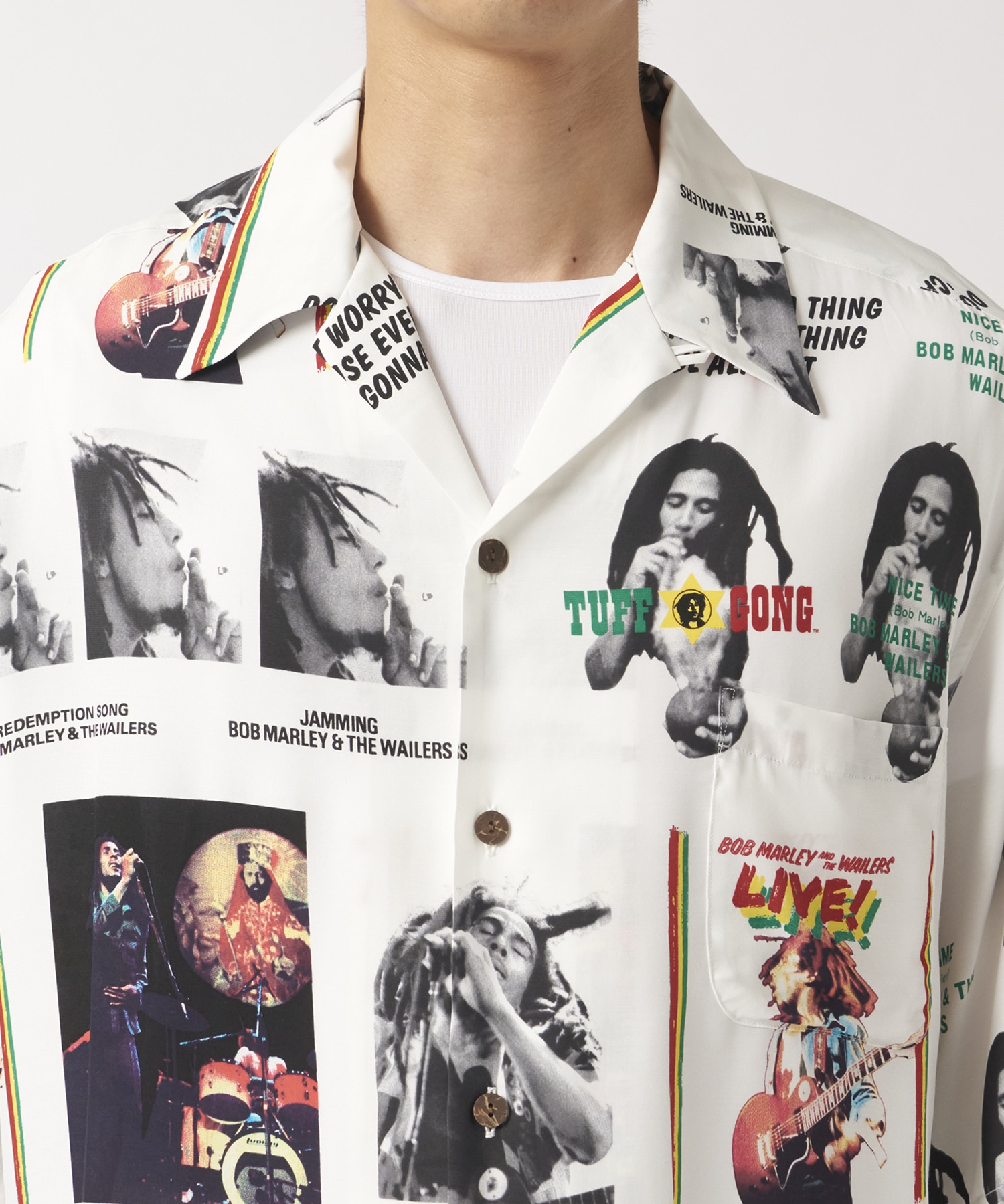 BOB MARLEY / HAWAIIAN SHIRT S/S ( TYPE-1 ) WACKO MARIA