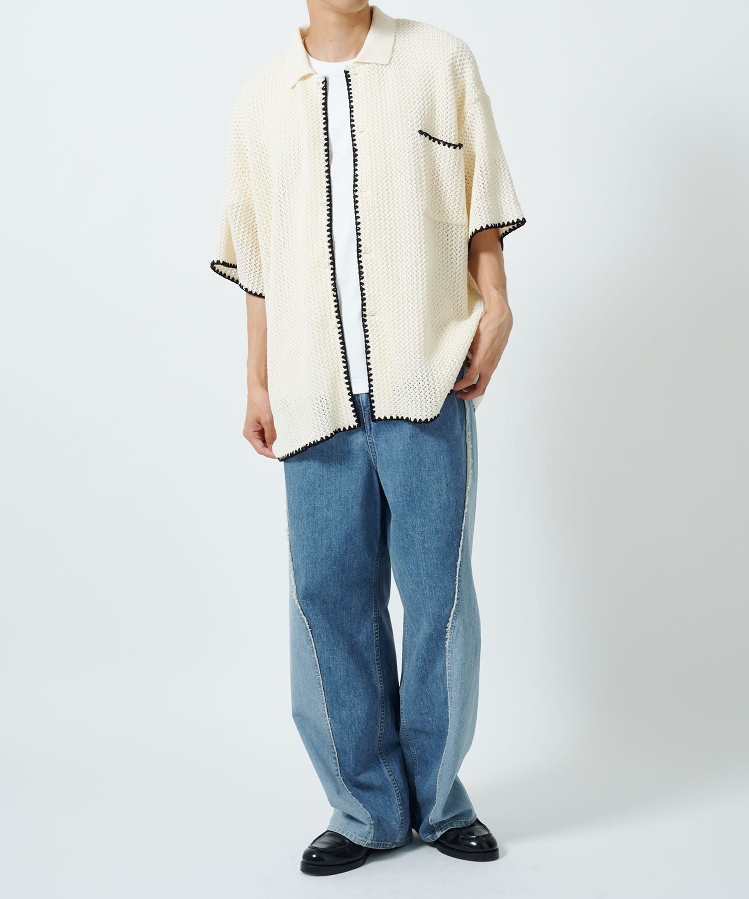 SHELL STITCH MESH KNIT SHIRTS DISCOVERED