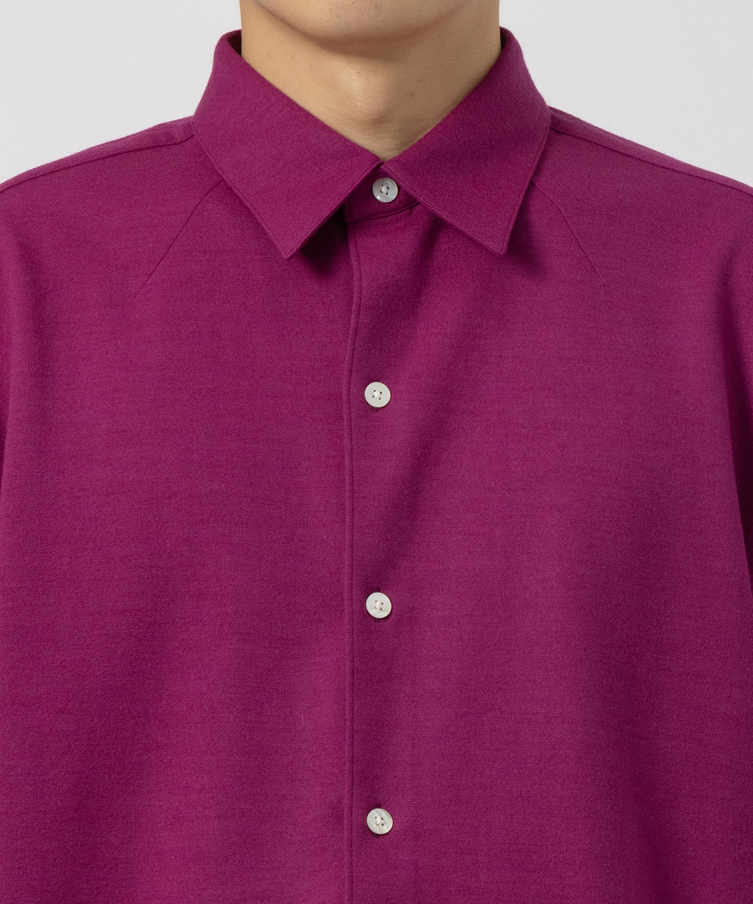 36G Ideal Wool Shirt KANEMASA PHIL.