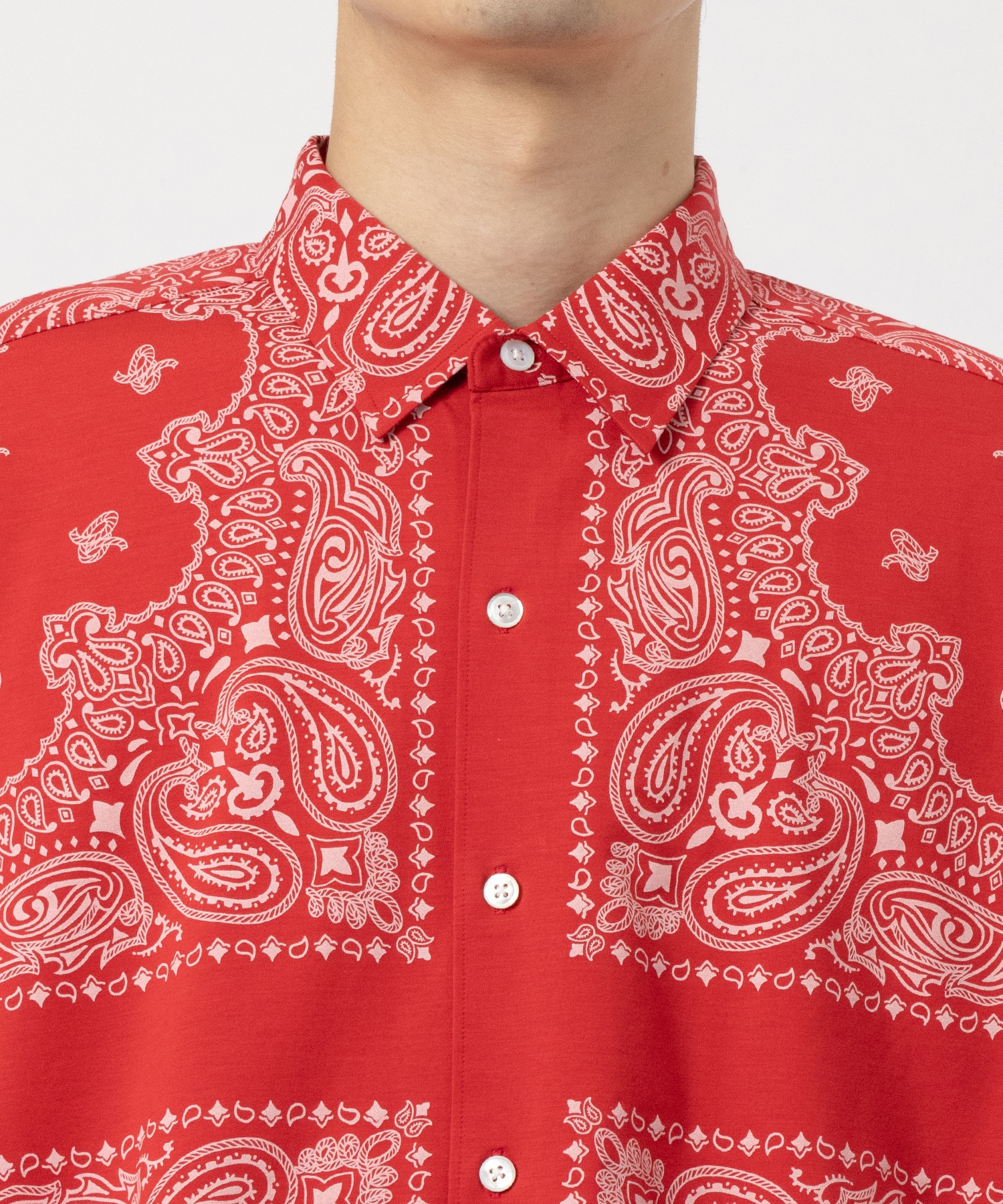 46G Atmosphere PHIL. Bandana Print Shirt KANEMASA PHIL.