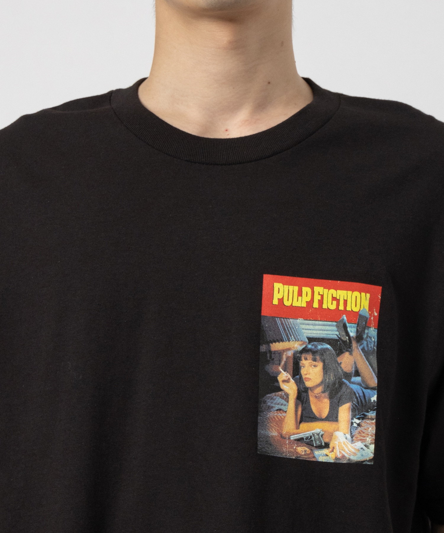 PULP FICTION / CREW NECK T-SHIRT ( TYPE-5 ) WACKO MARIA