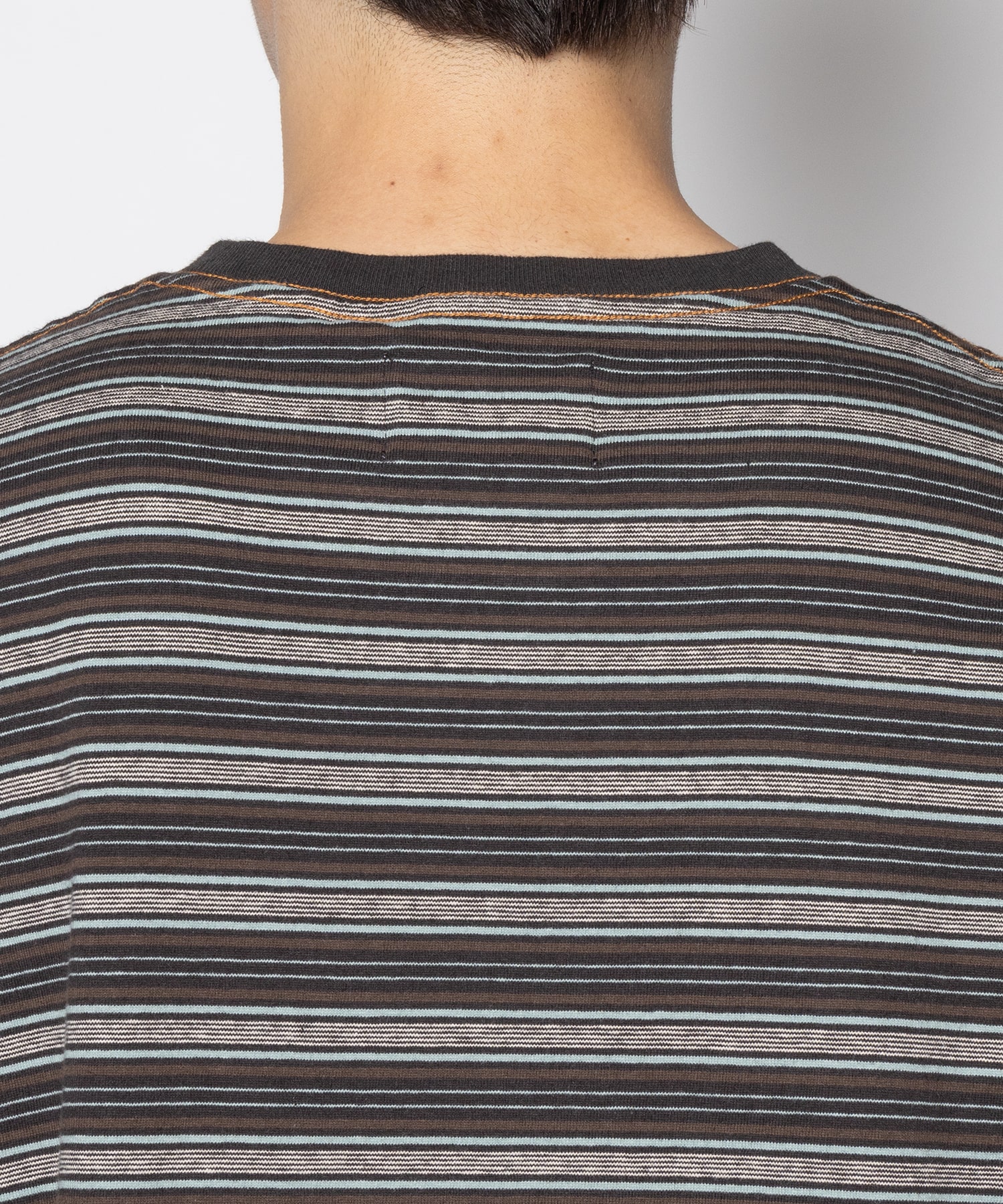 STRIPE LONG SLEEVE TEE SUGARHILL