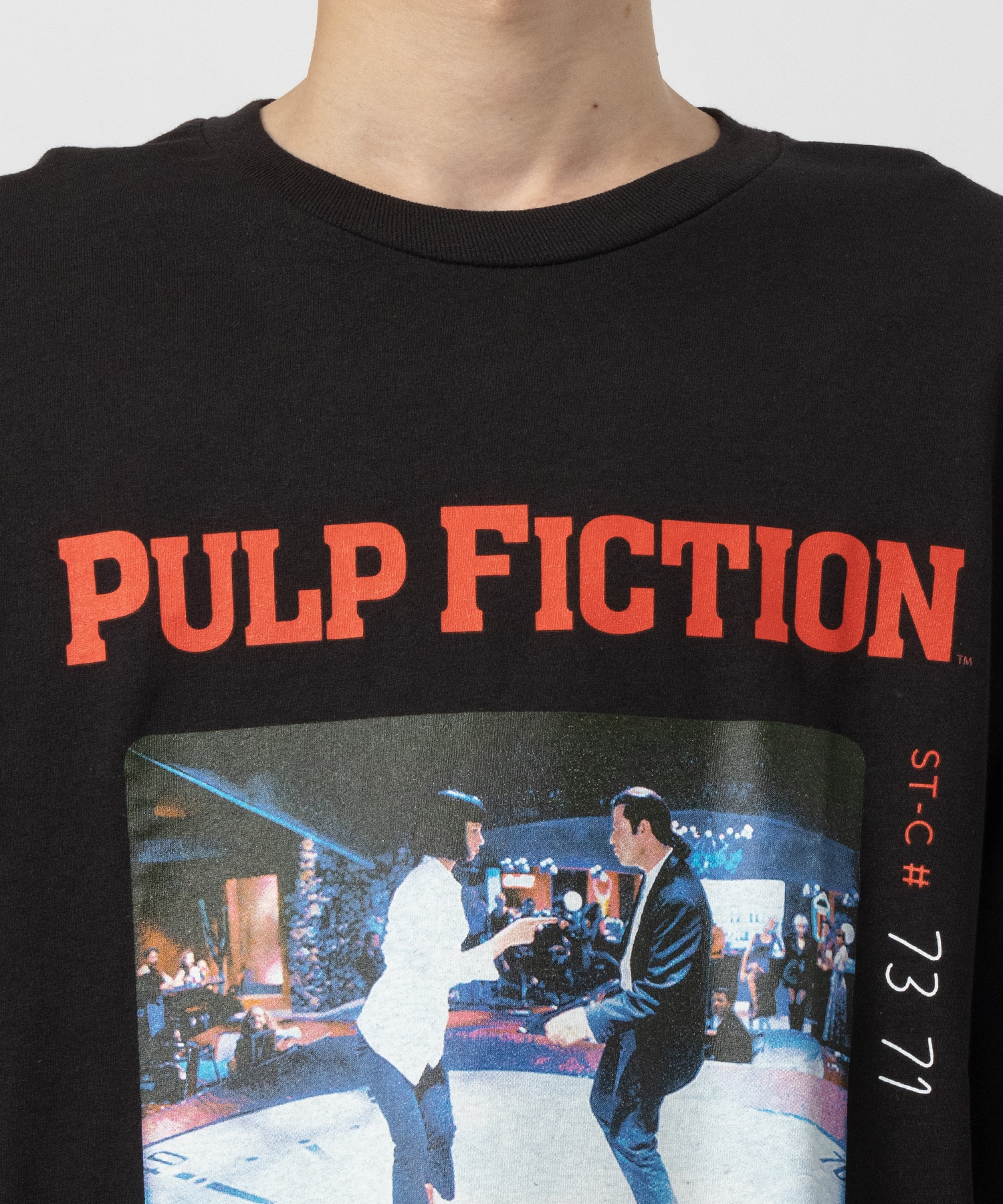 PULP FICTION / CREW NECK LONG SLEEVE T-SHIRT ( TYPE-1 ) WACKO MARIA