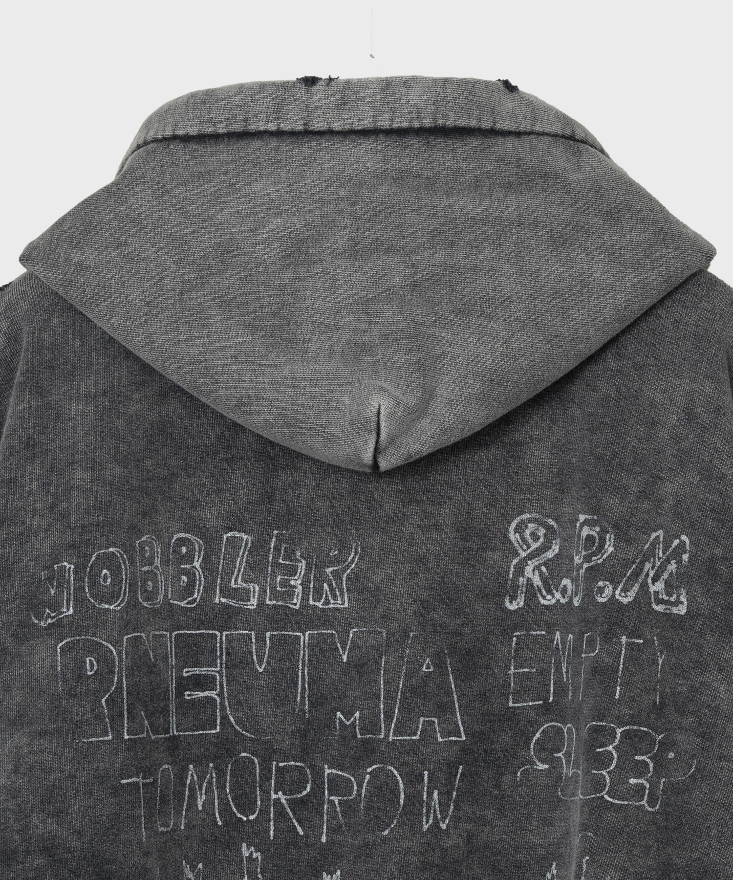 BLEACHED HOODIE Maison MIHARA YASUHIRO