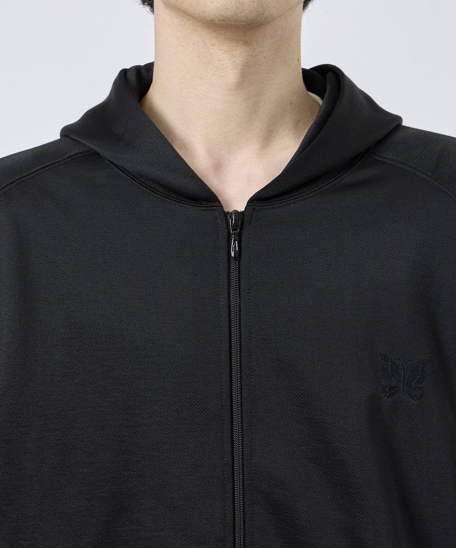 Zipped  Hoody - Bright Jersey NEEDLES