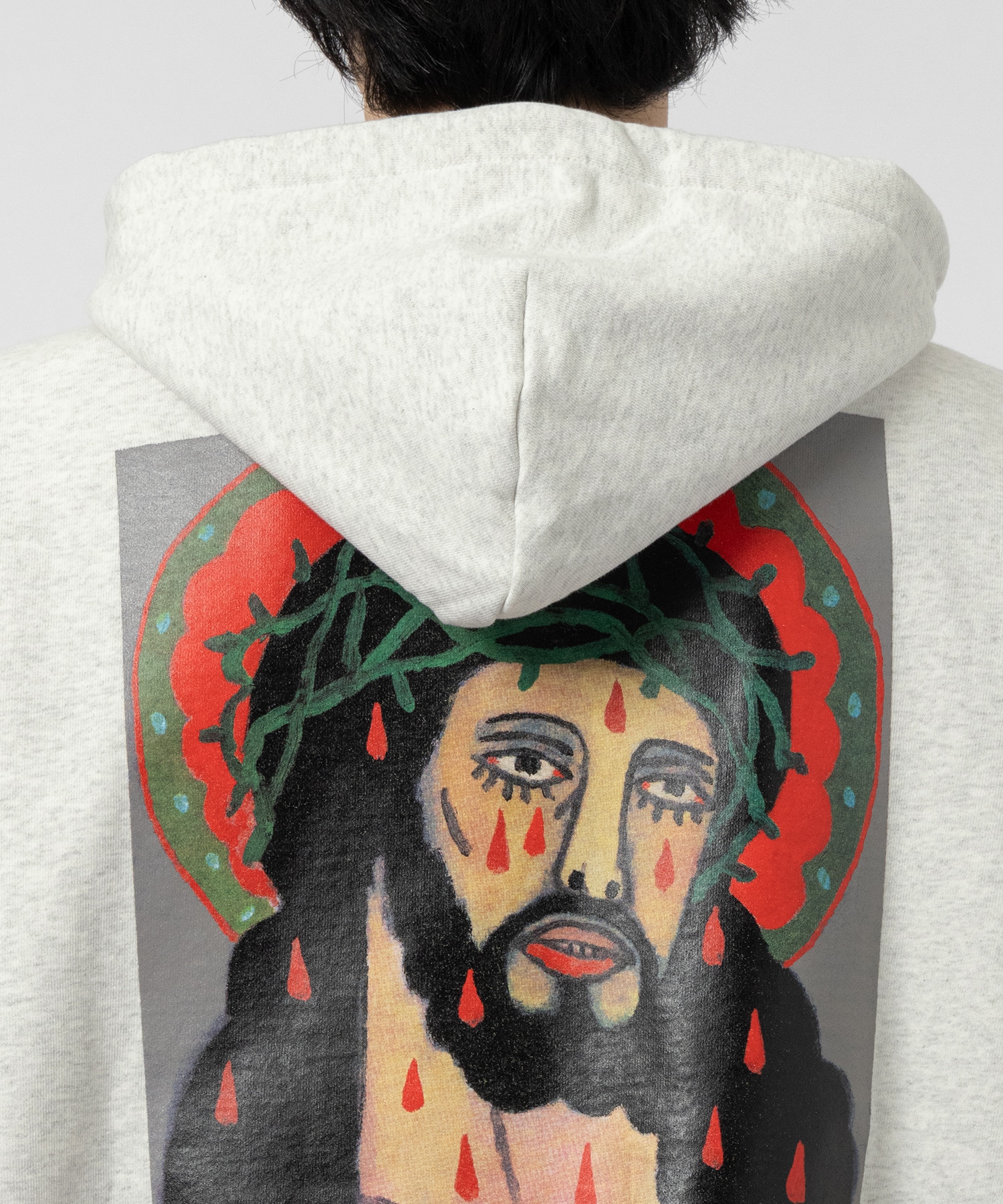 Print Sweat Hoodie (LOVE THY NEIGHBOUR) COOTIE PRODUCTIONS