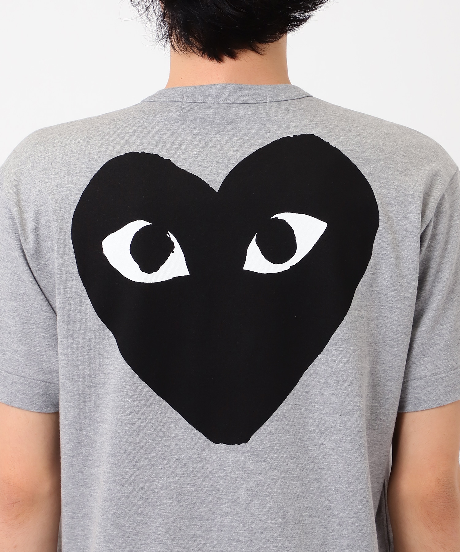 AX-T072-051　T-SHIRT LOGO PRINT PLAY LOGO PLAY COMME des GARCONS