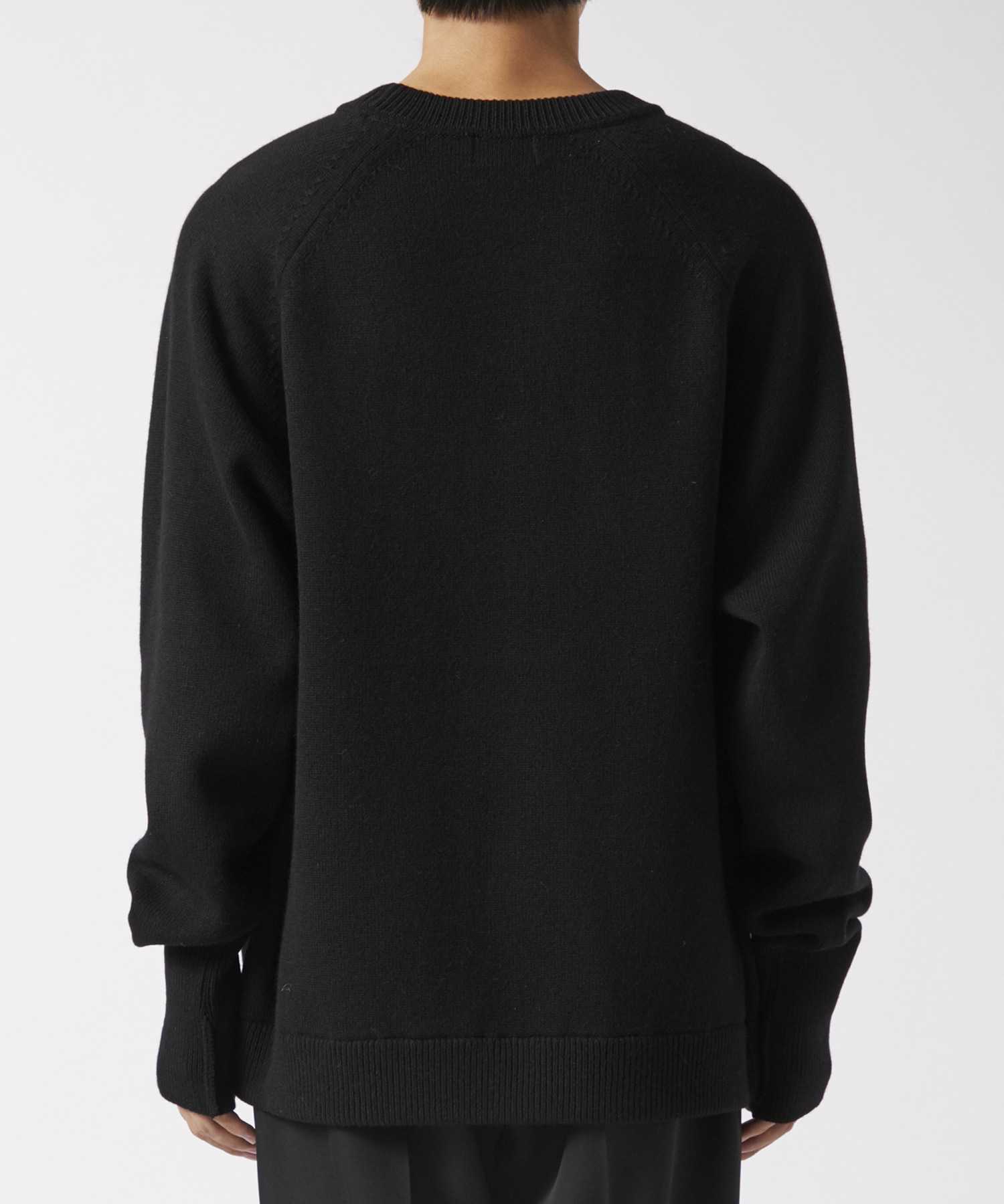 RERACS RAGLAN CREW NECK PULLOVER KNIT THE RERACS