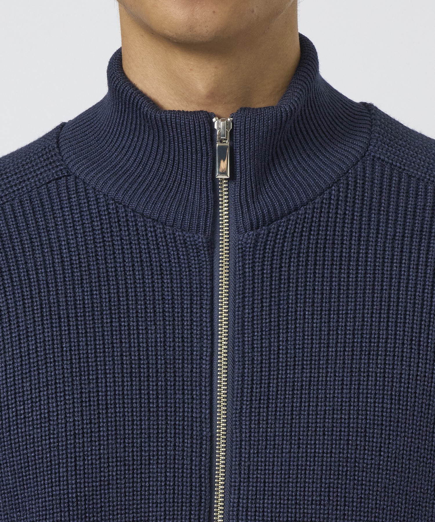 WOOL ZIP DRIVERS KNIT STUDIOUS