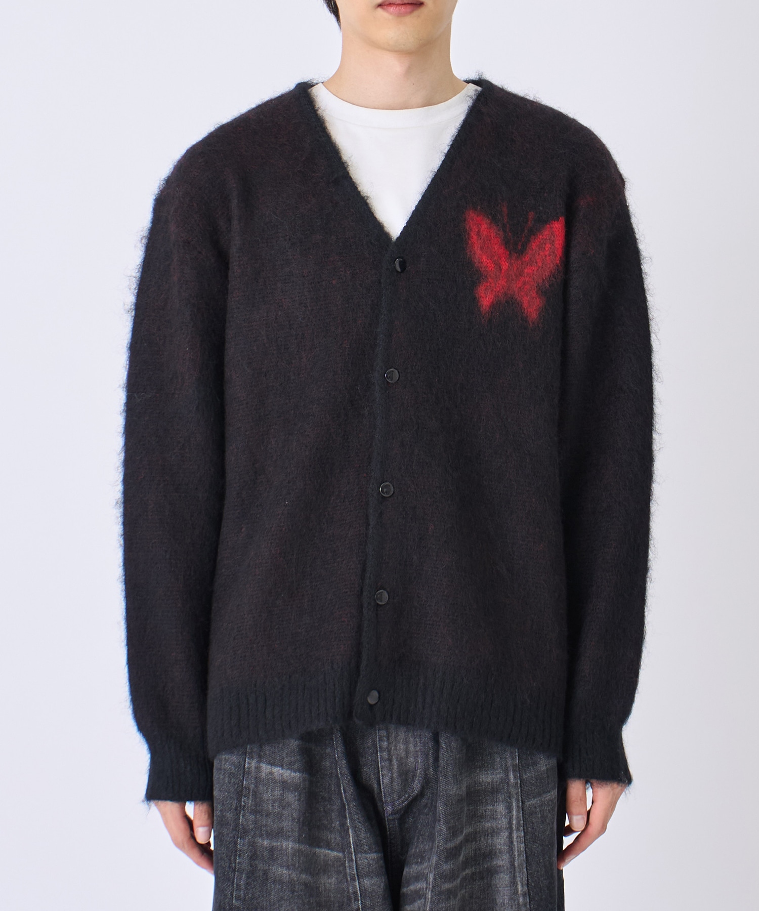 〈別注〉 Mohair Cardigan - Papillon1 NEEDLES