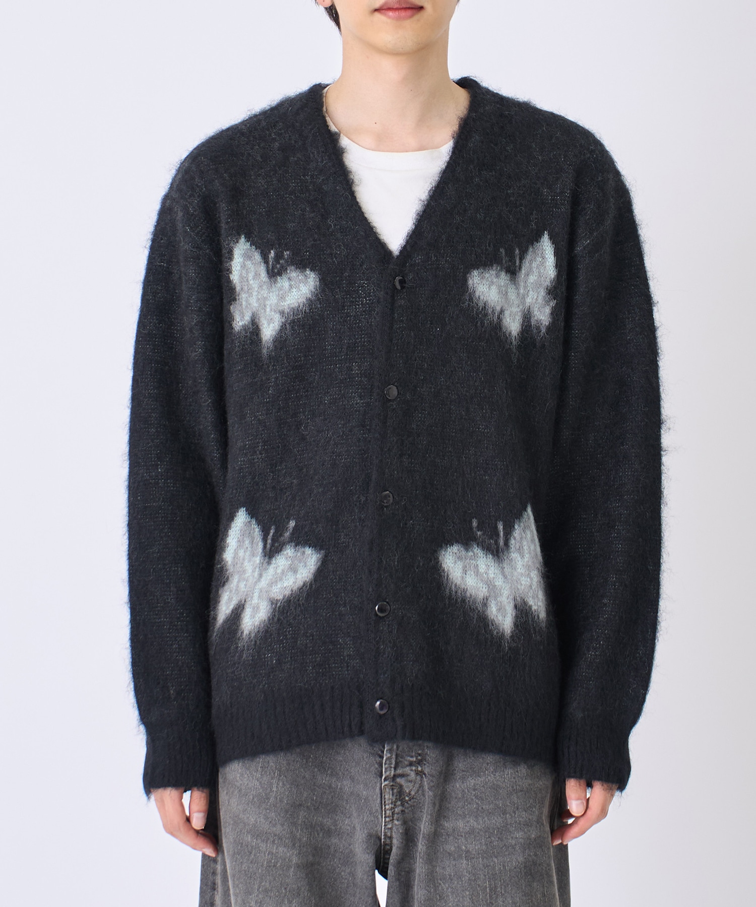 〈別注〉 Mohair Cardigan - Papillon4 NEEDLES