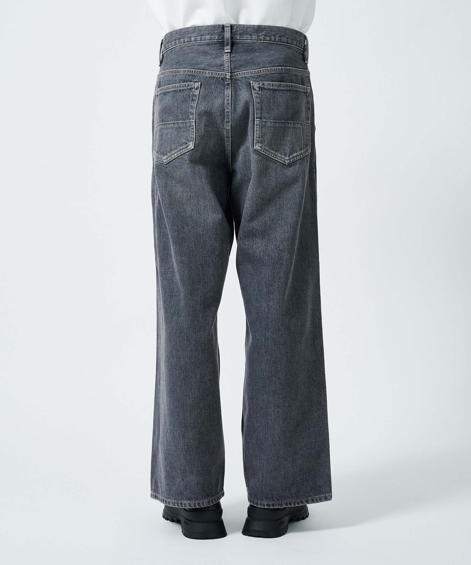 Selvedge wide jeans-Vintage wash superNova.