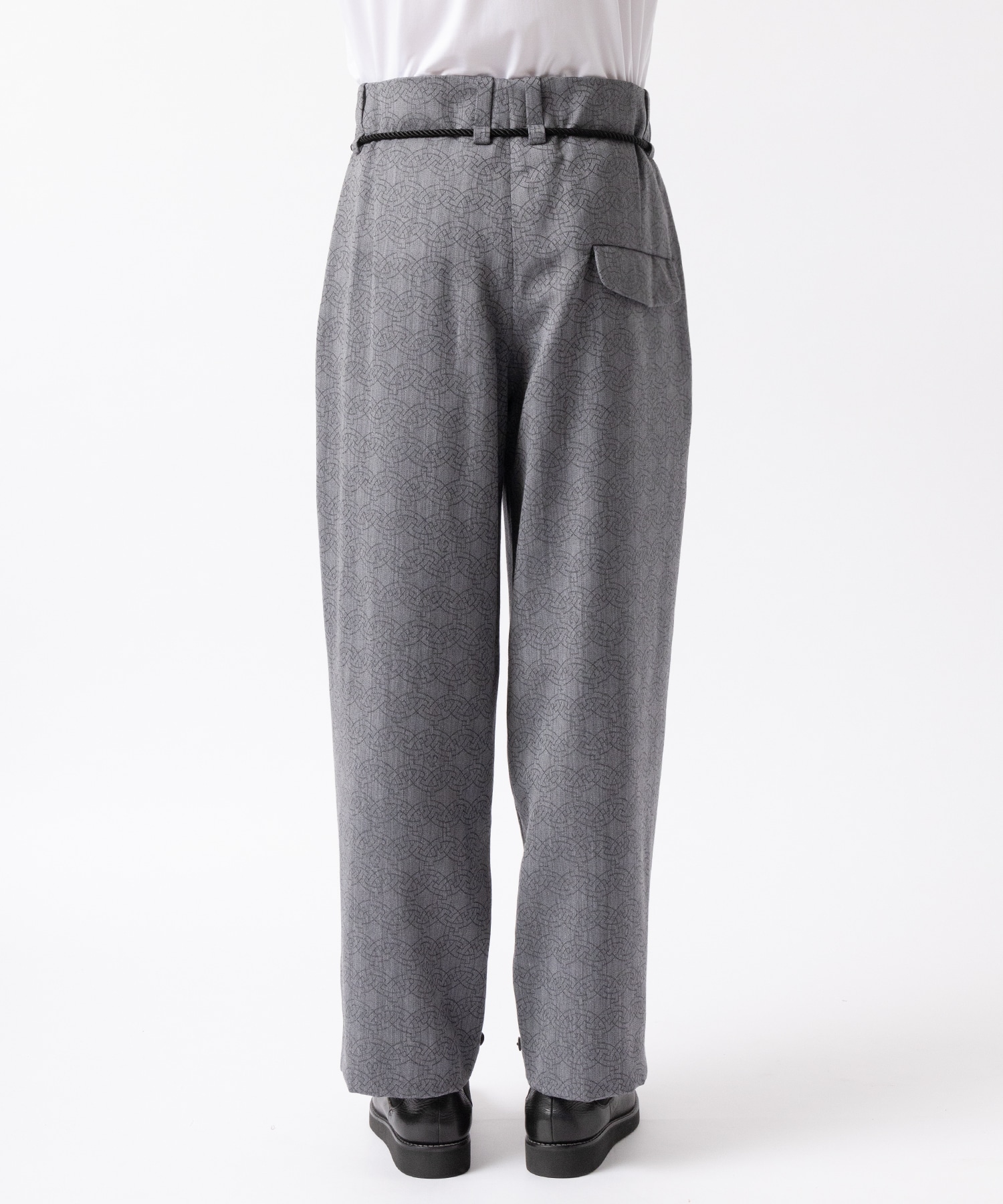 Jacquard squeeze slacks ETHOSENS