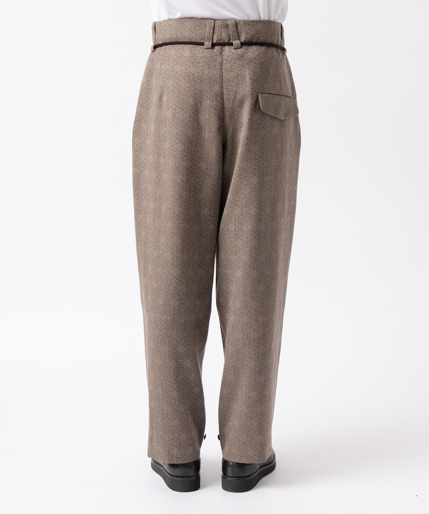 Jacquard squeeze slacks ETHOSENS