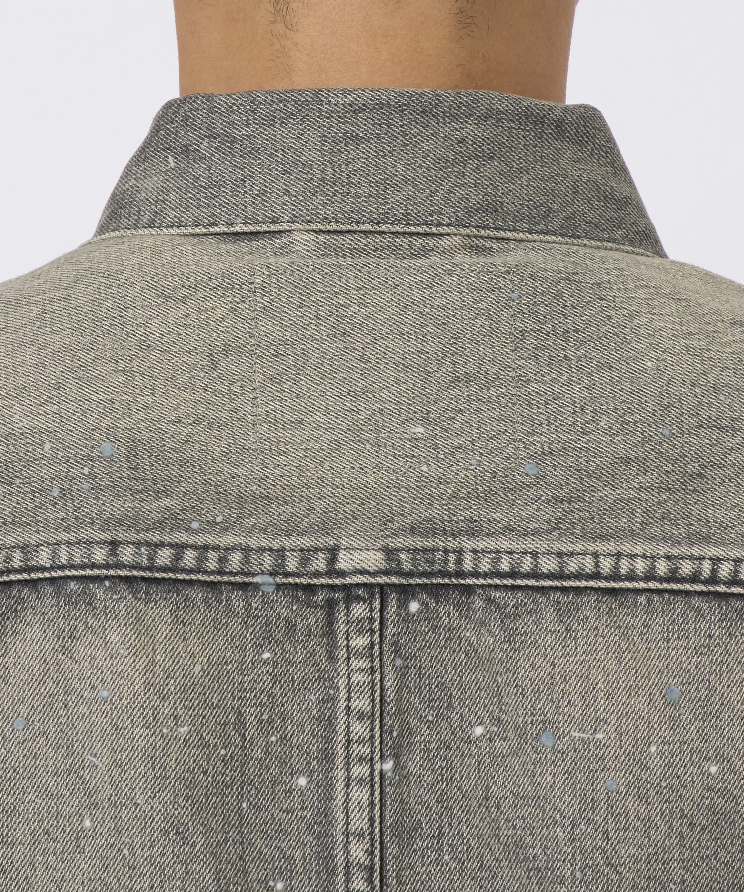 MOLDED DENIM JACKET SUGARHILL