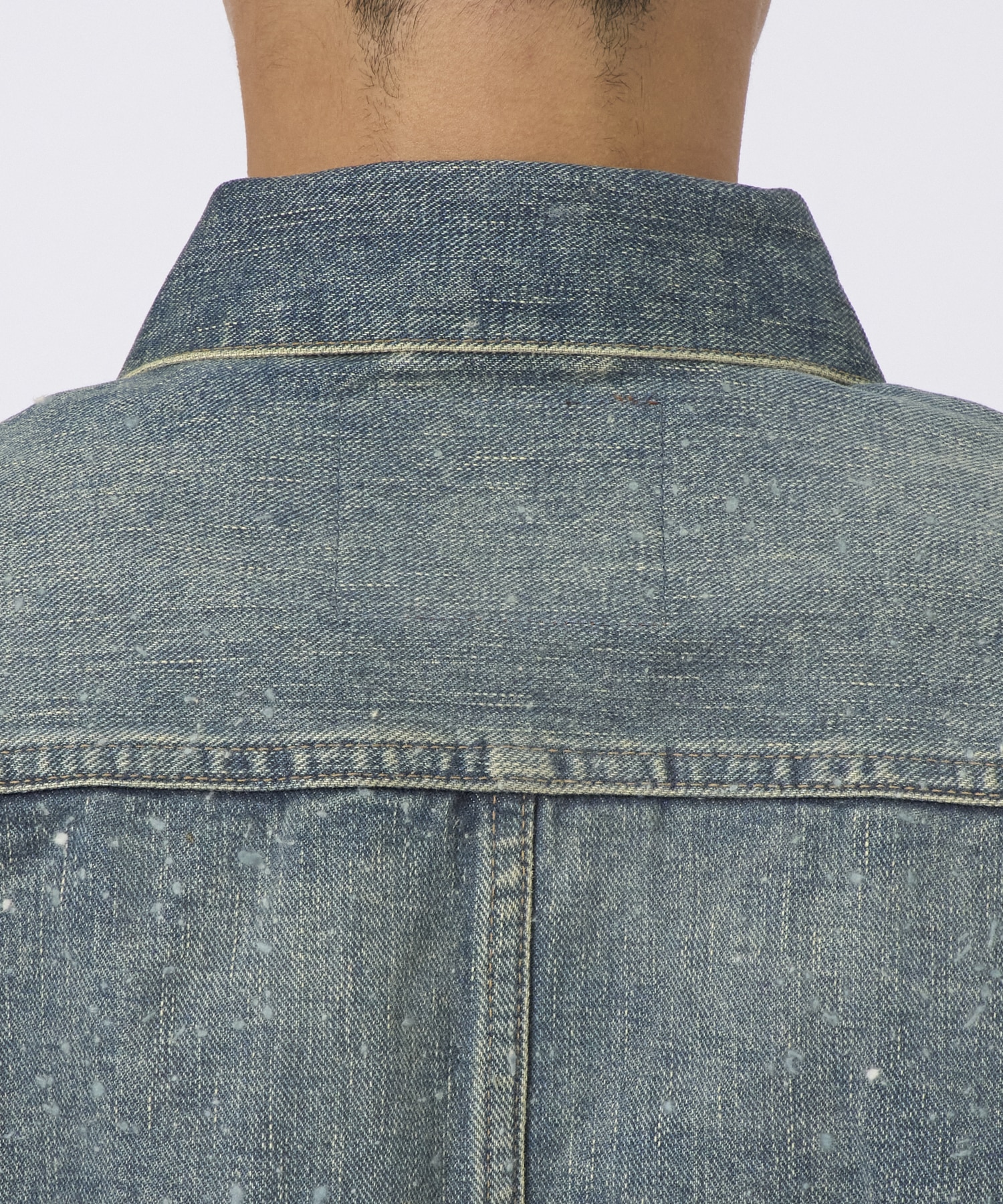 MOLDED DENIM JACKET SUGARHILL