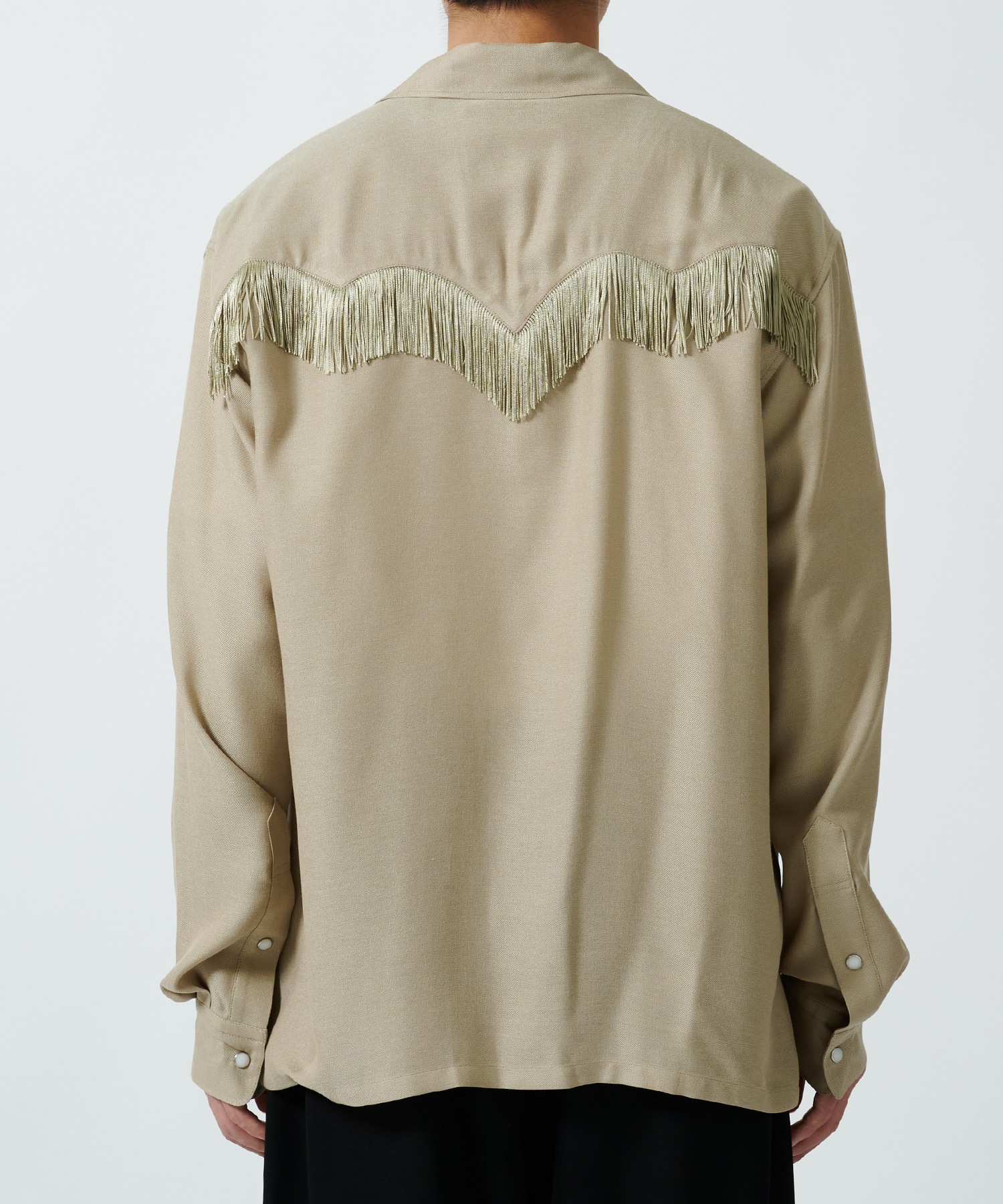 Viyella fringe shirt TOGA VIRILIS