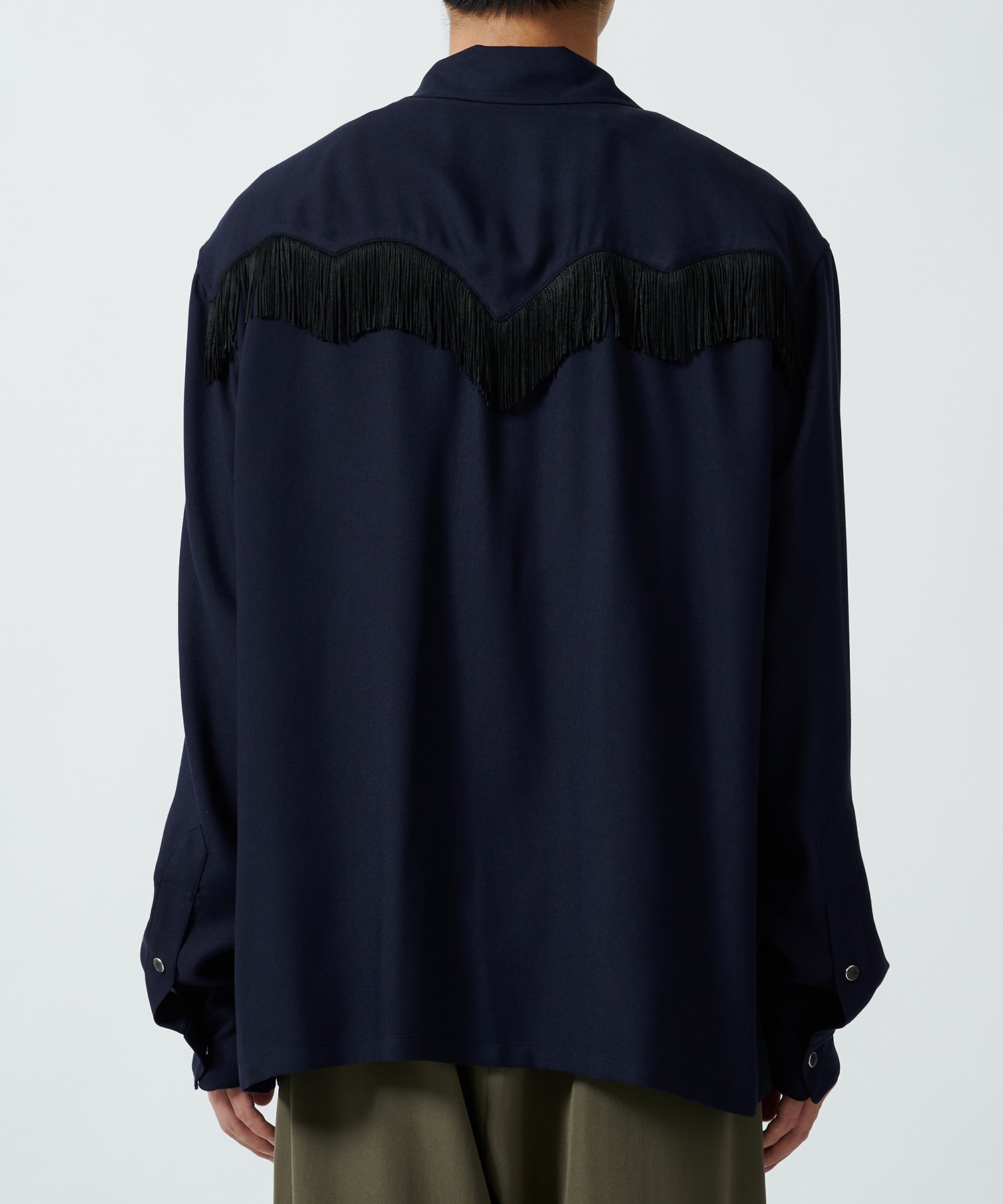 Viyella fringe shirt TOGA VIRILIS