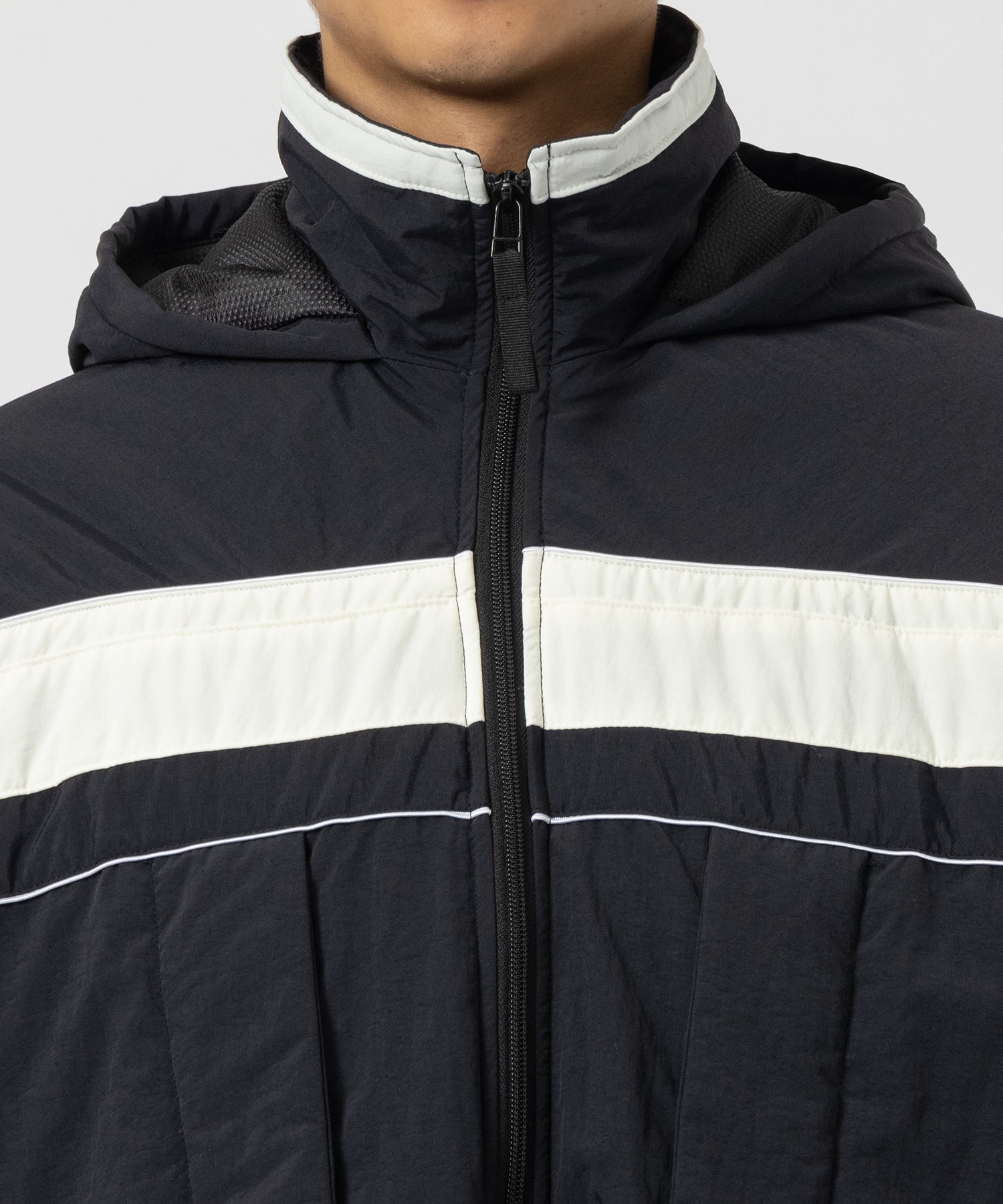 Puffer Two Tone Track Jacket BASICKS