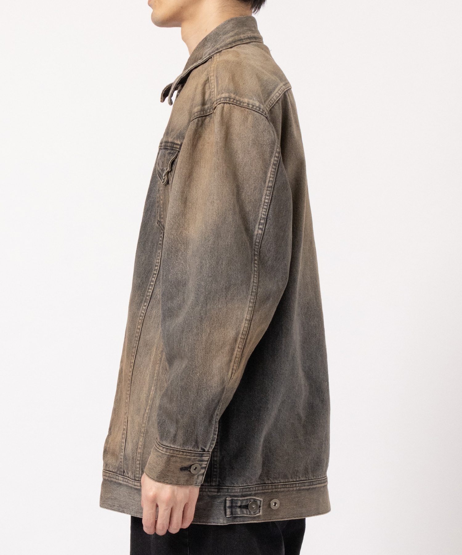 RUST DENIM JACKET JUHA