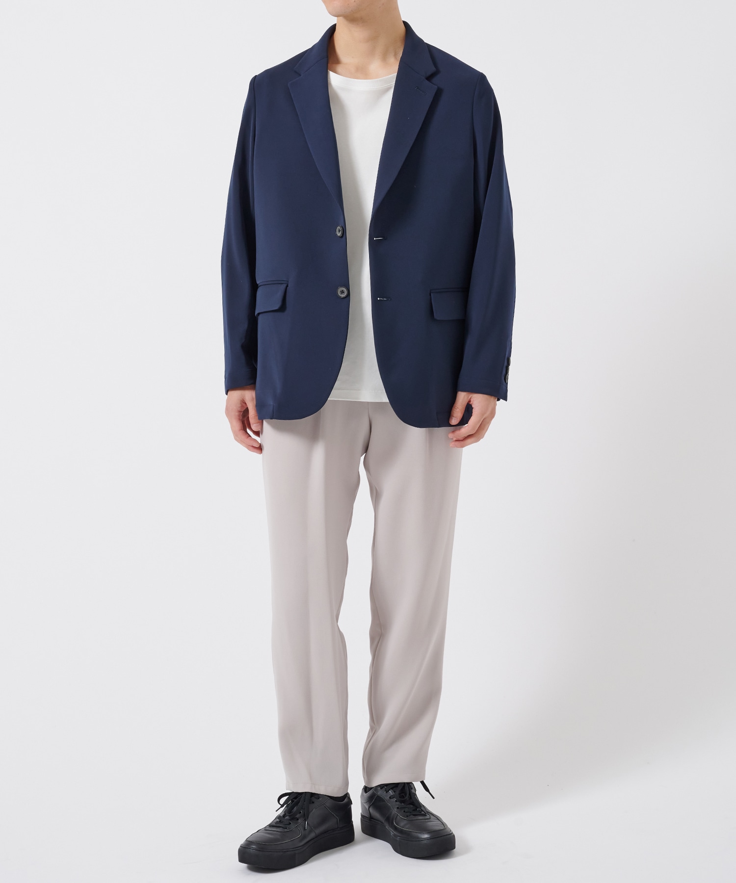 DOUBLE CLOTH 2B JACKET STUDIOUS