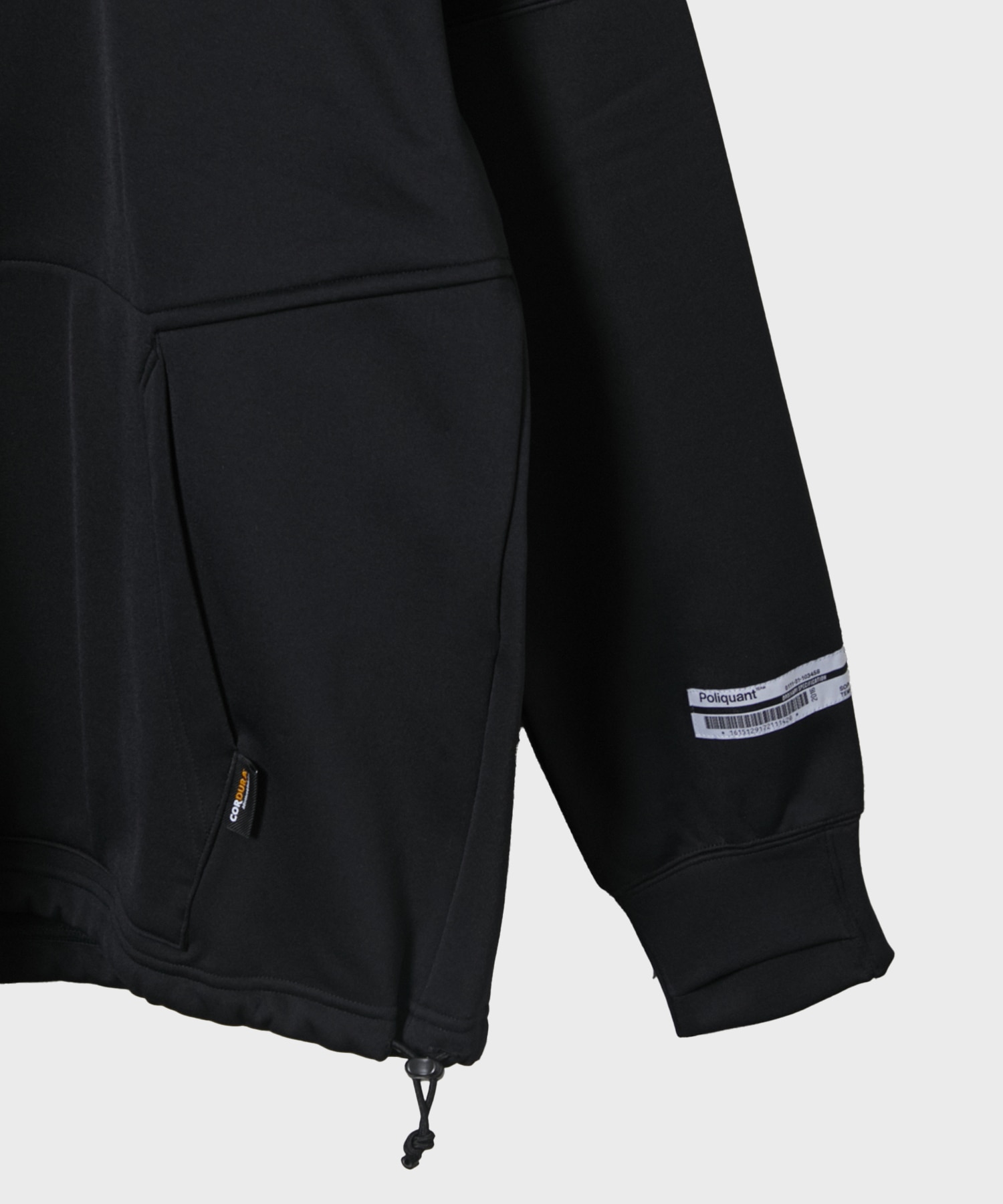 THE HOODED ANORACK FLEECE PULLOVER POLIQUANT