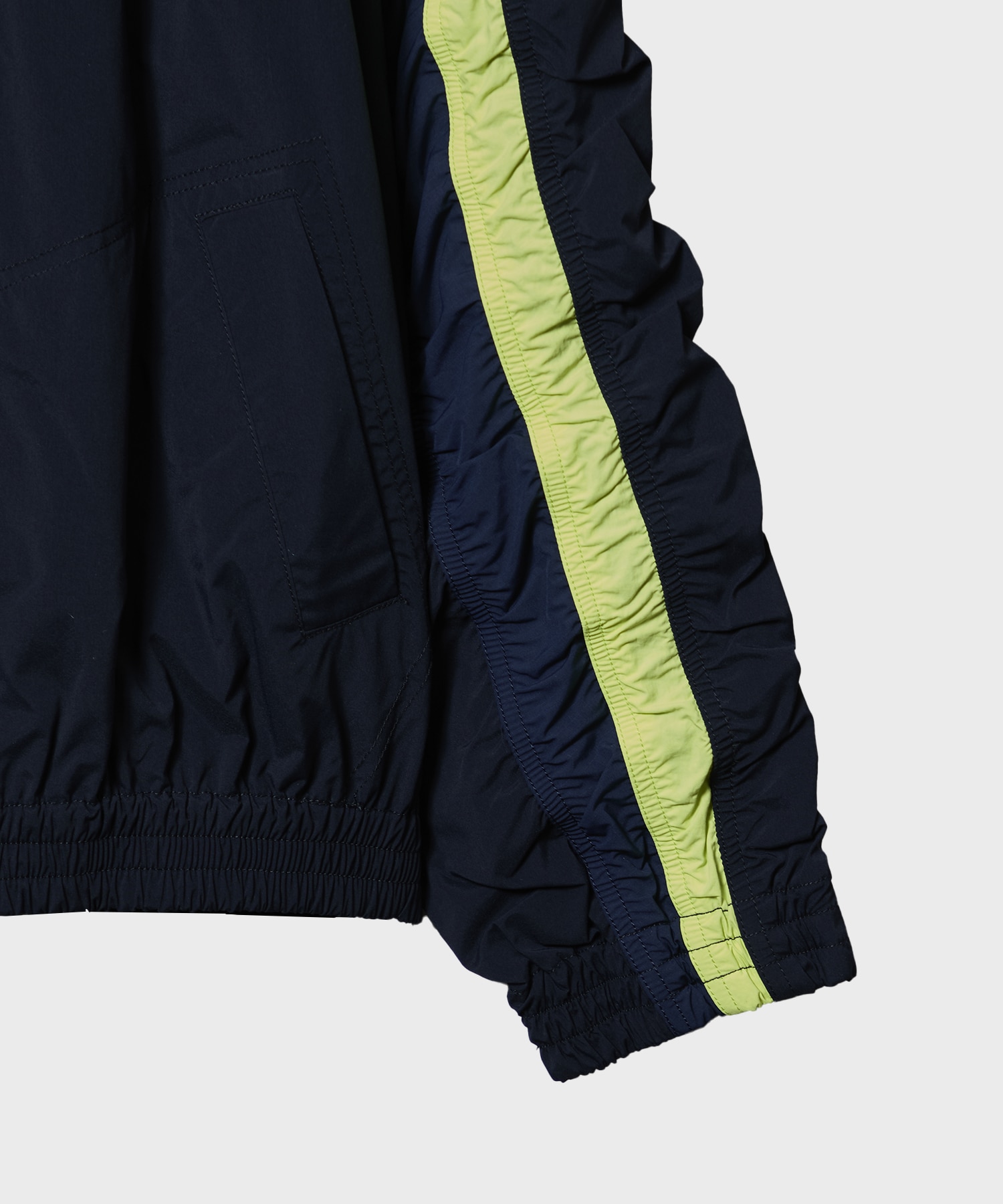 GATHERED SEAM TRACK JACKET FACETASM