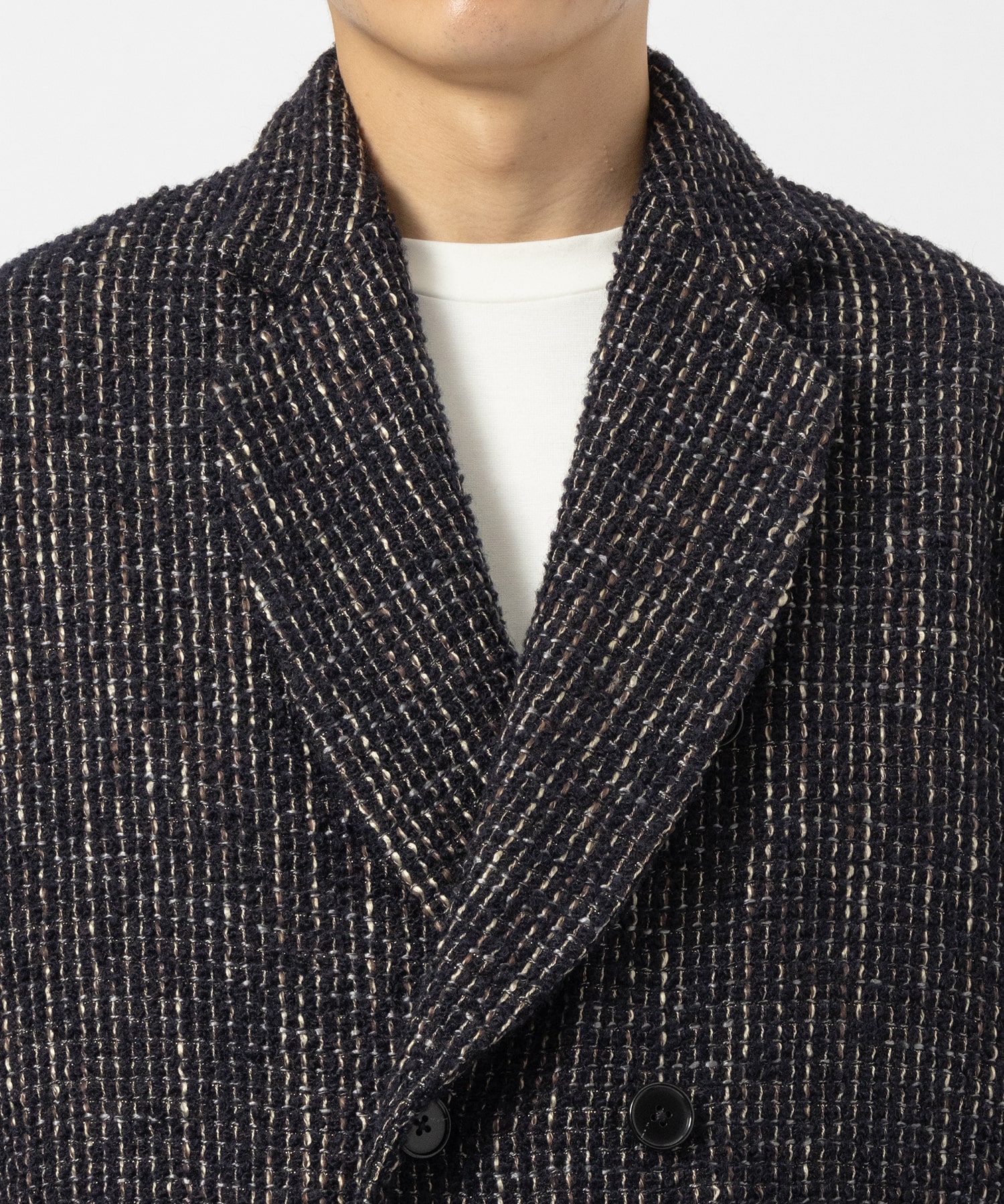 LOOP TWEED EXTREME OVER COAT JUHA